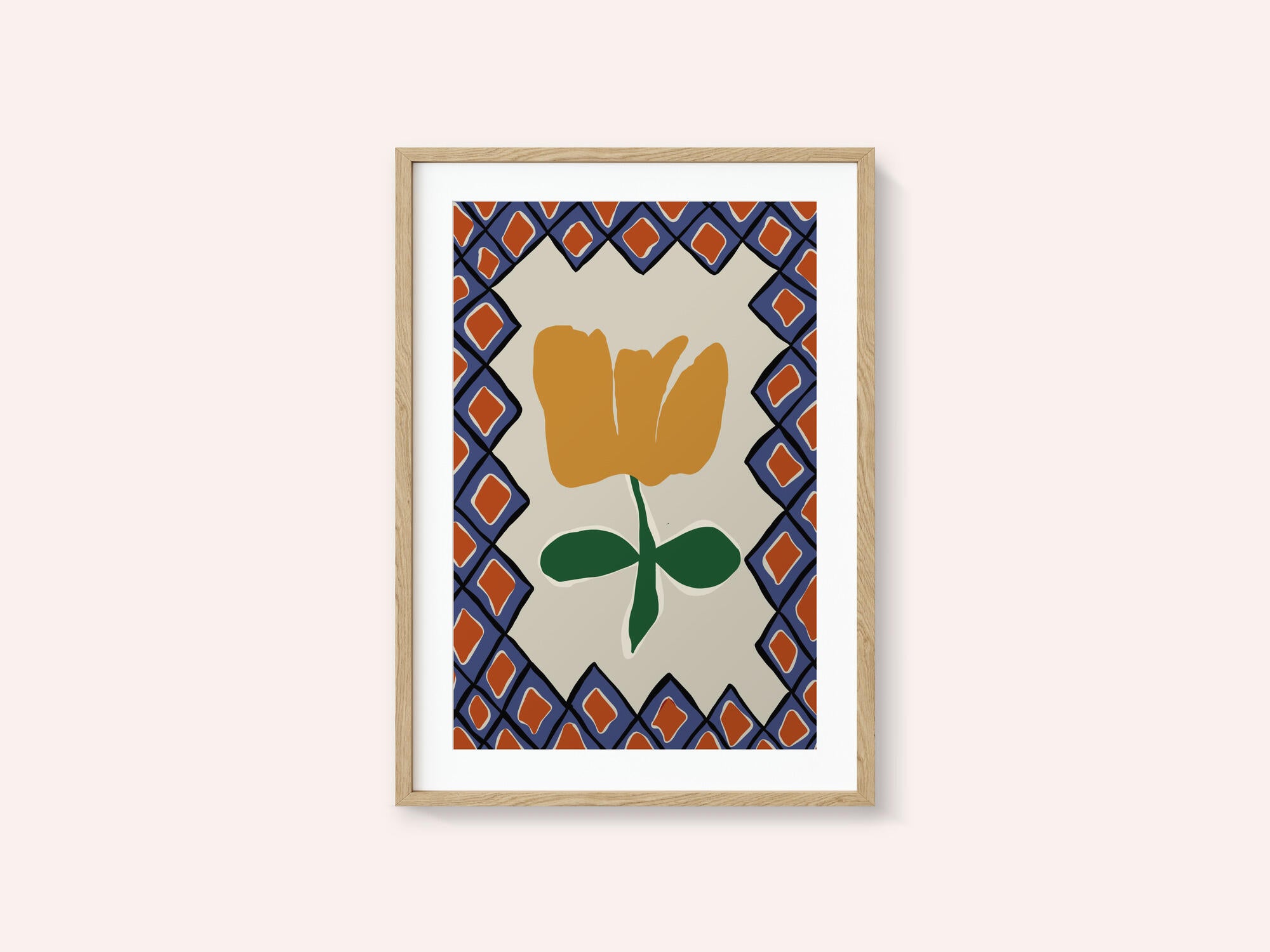Petal plaid playtime II