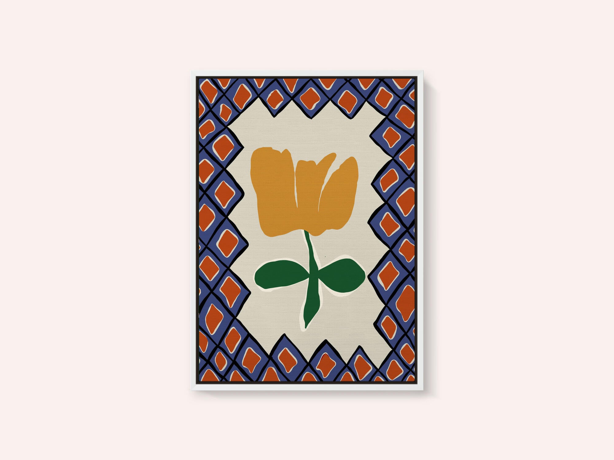 Petal plaid playtime II
