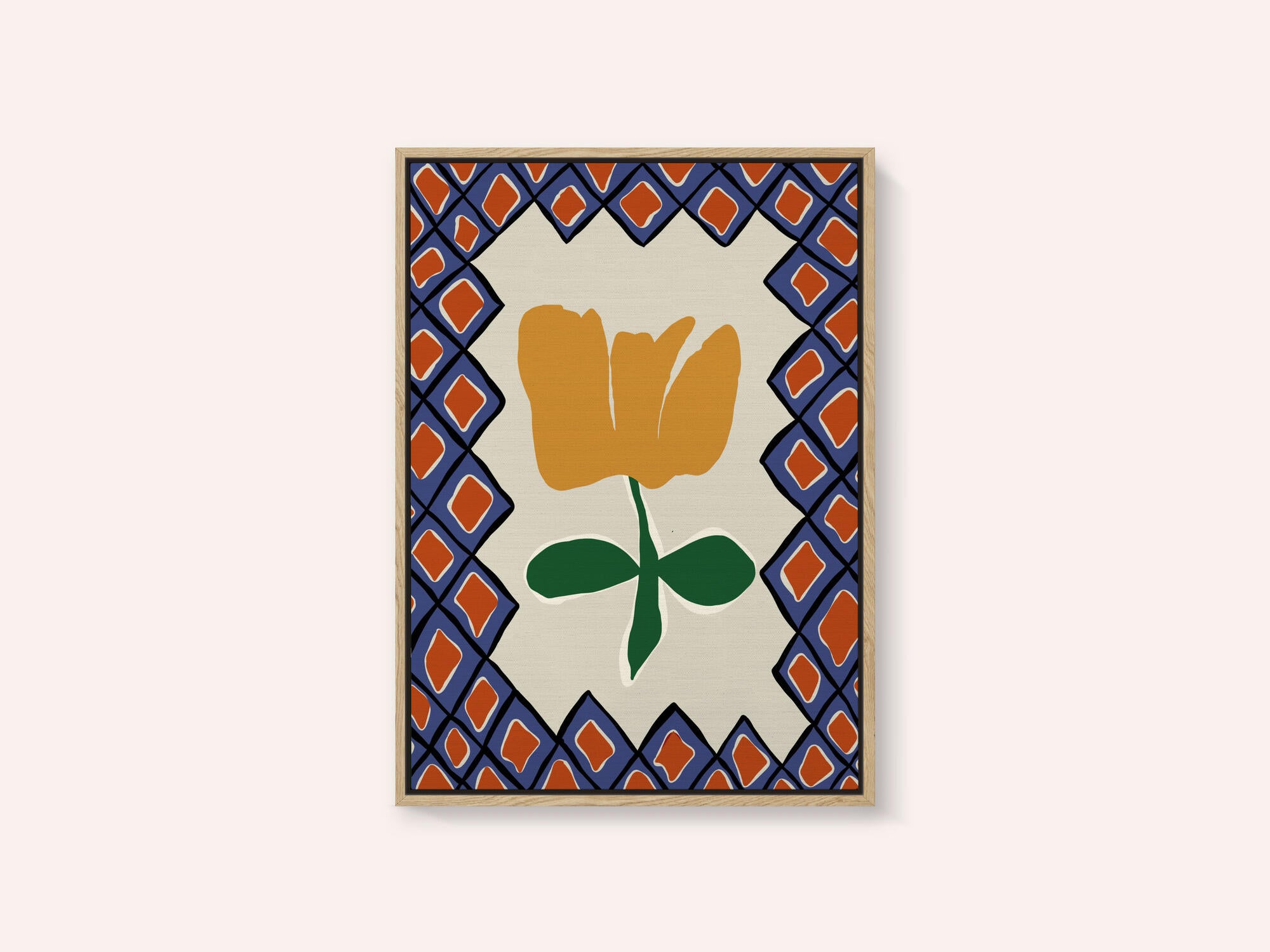 Petal plaid playtime II