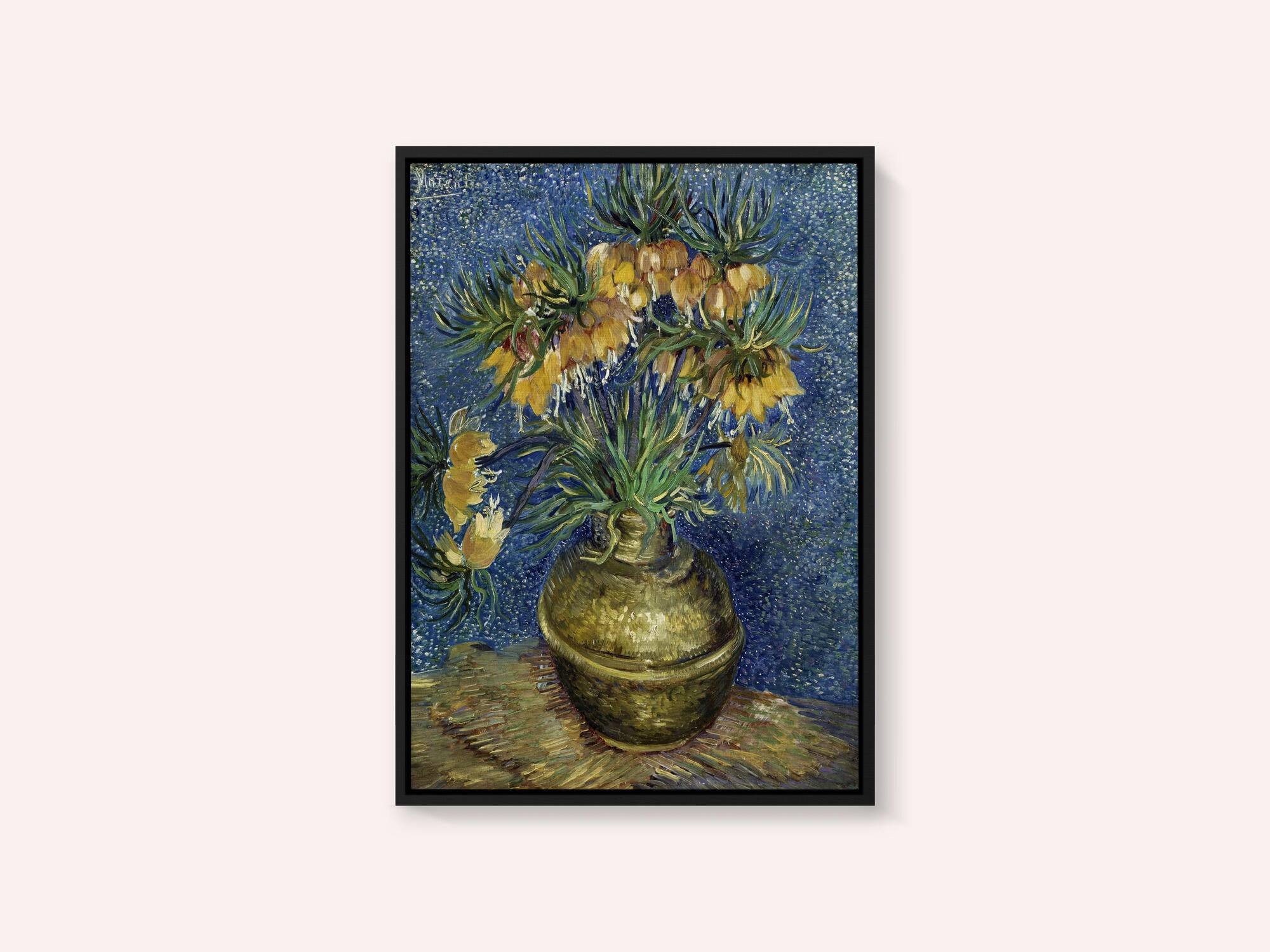 Vincent Van Gogh's Imperial Fritillaries In a Copper Vase (1887)