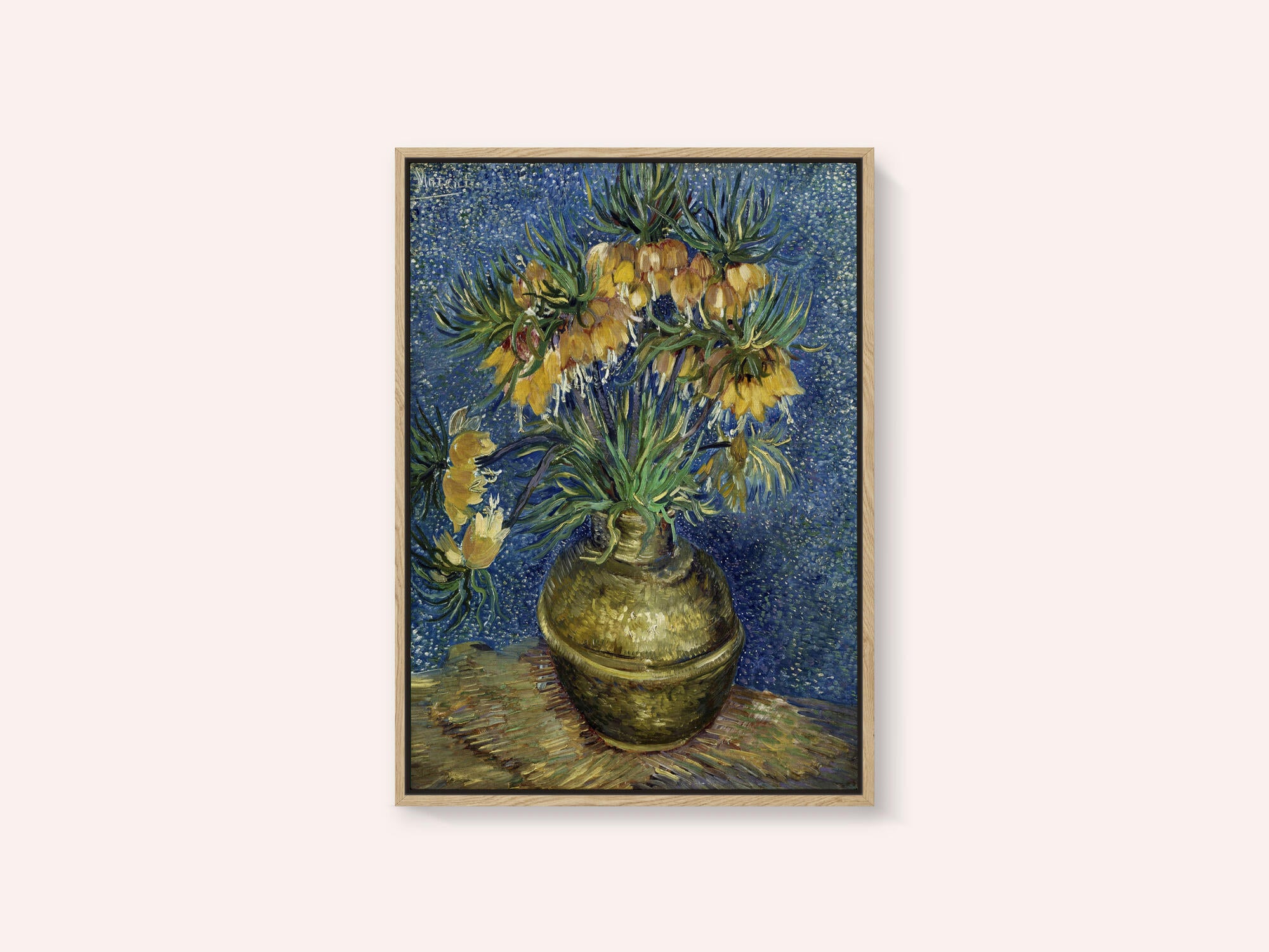 Vincent Van Gogh's Imperial Fritillaries In a Copper Vase (1887)