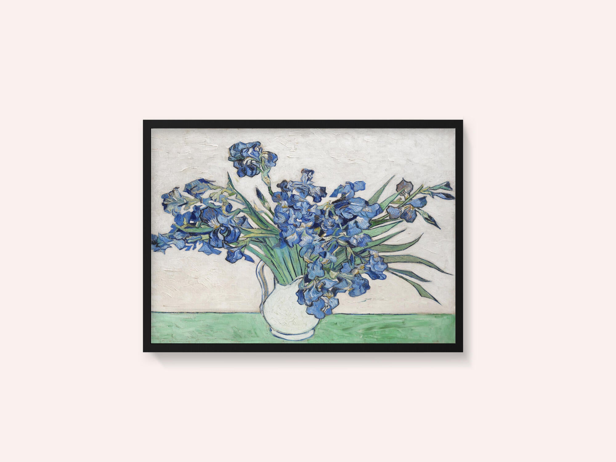Vincent Van Gogh's Irises (1890).