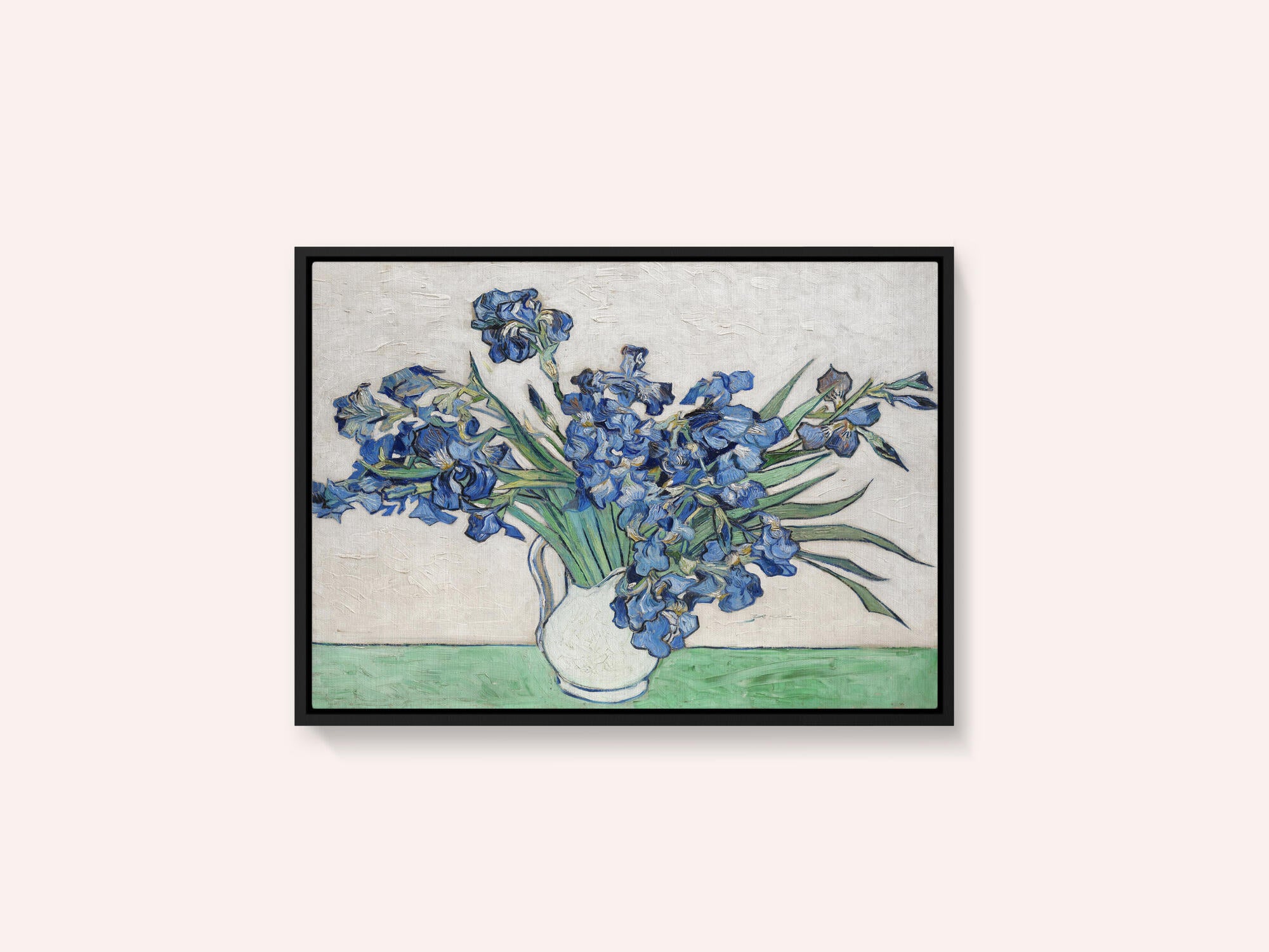 Vincent Van Gogh's Irises (1890).