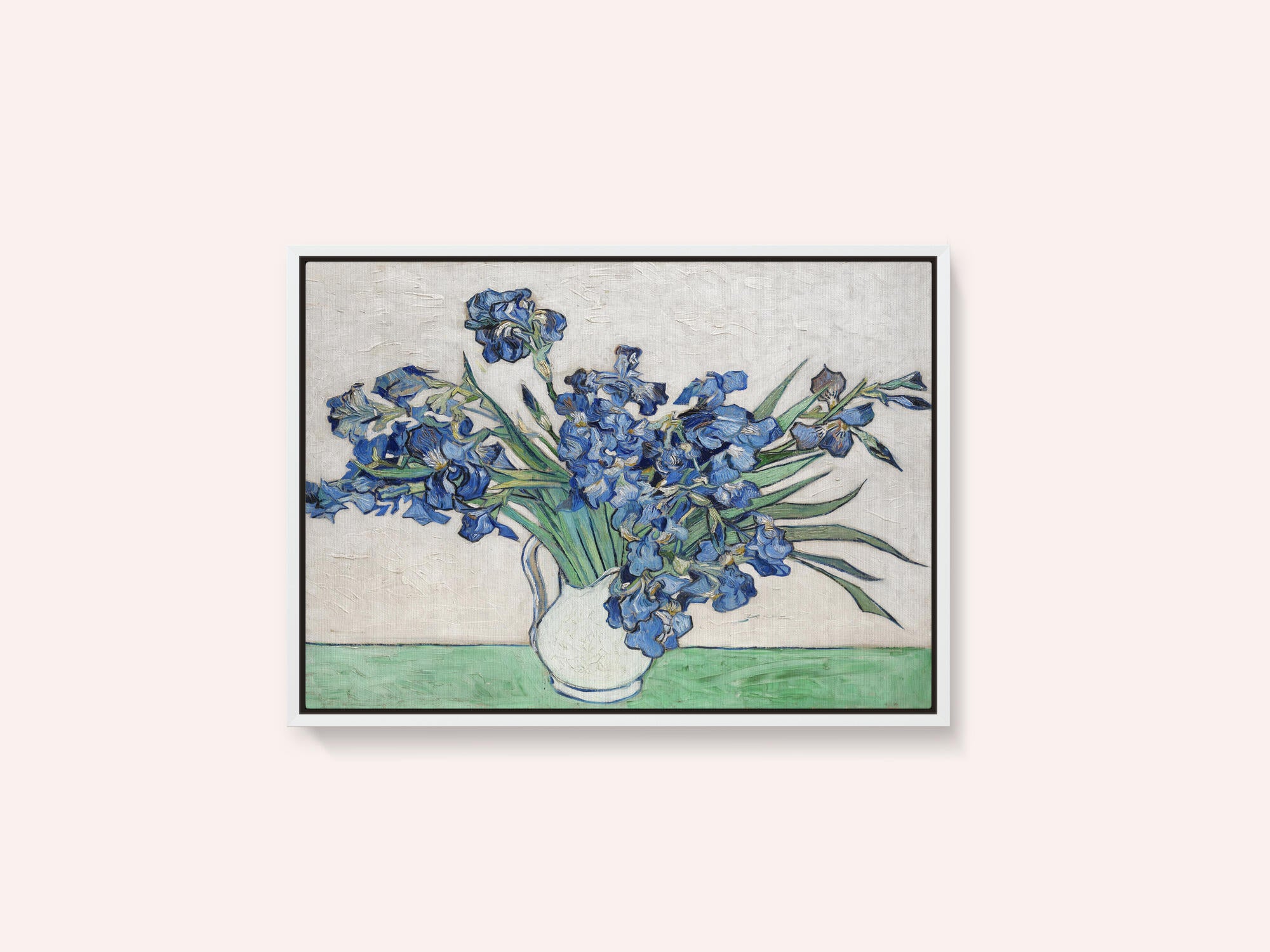 Vincent Van Gogh's Irises (1890).