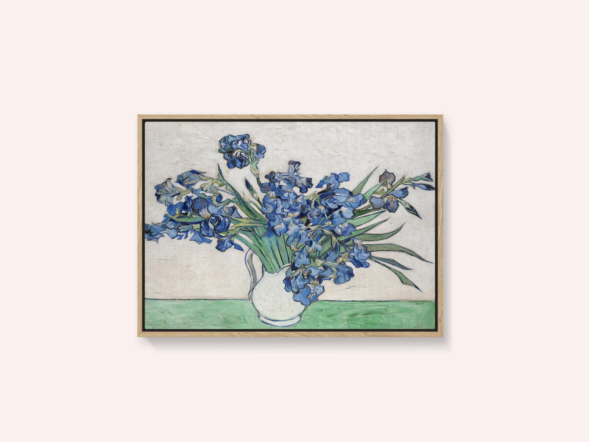 Vincent Van Gogh's Irises (1890).