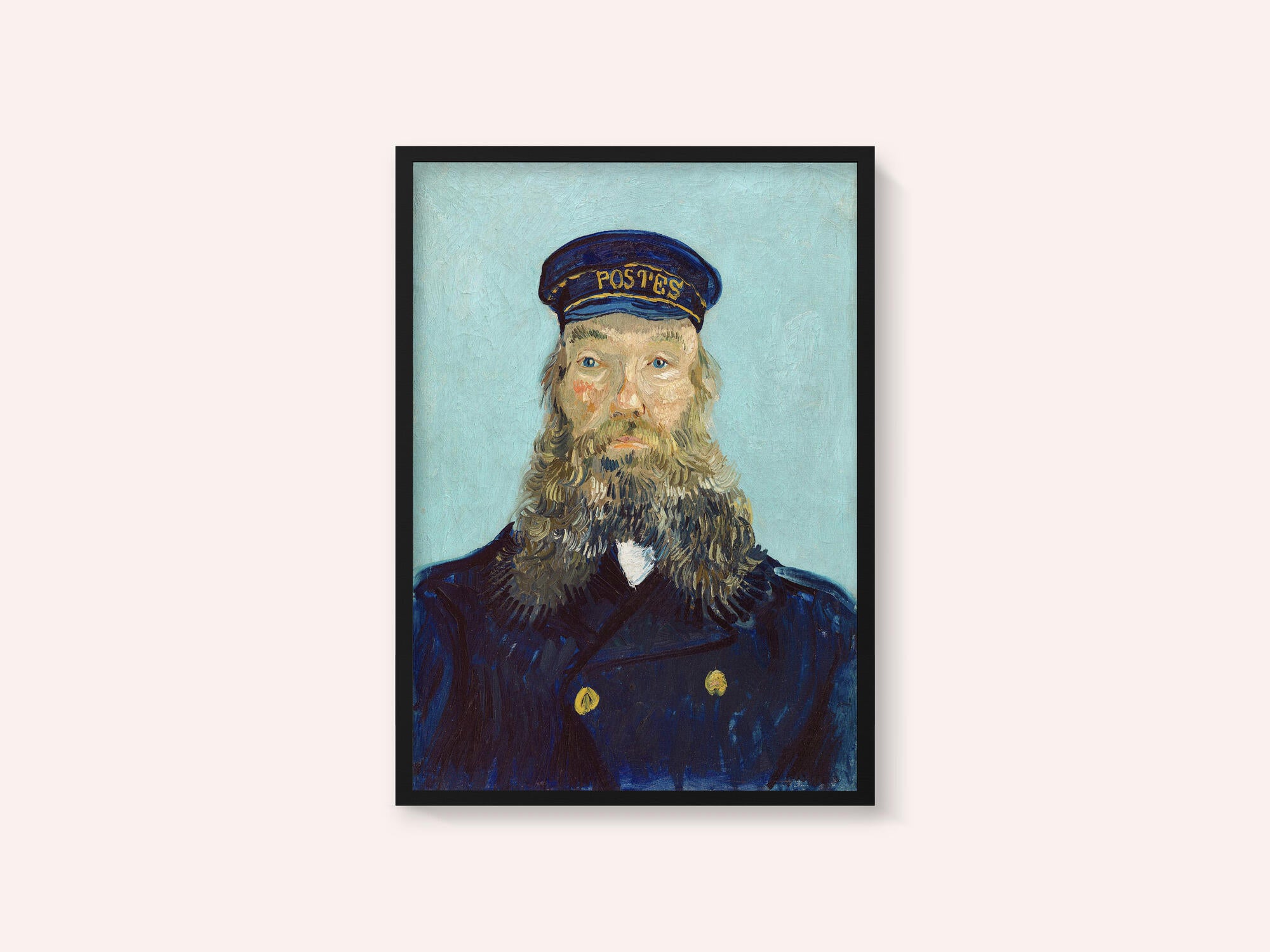 Vincent Van Gogh's Portrait of Postman Roulin (1888)