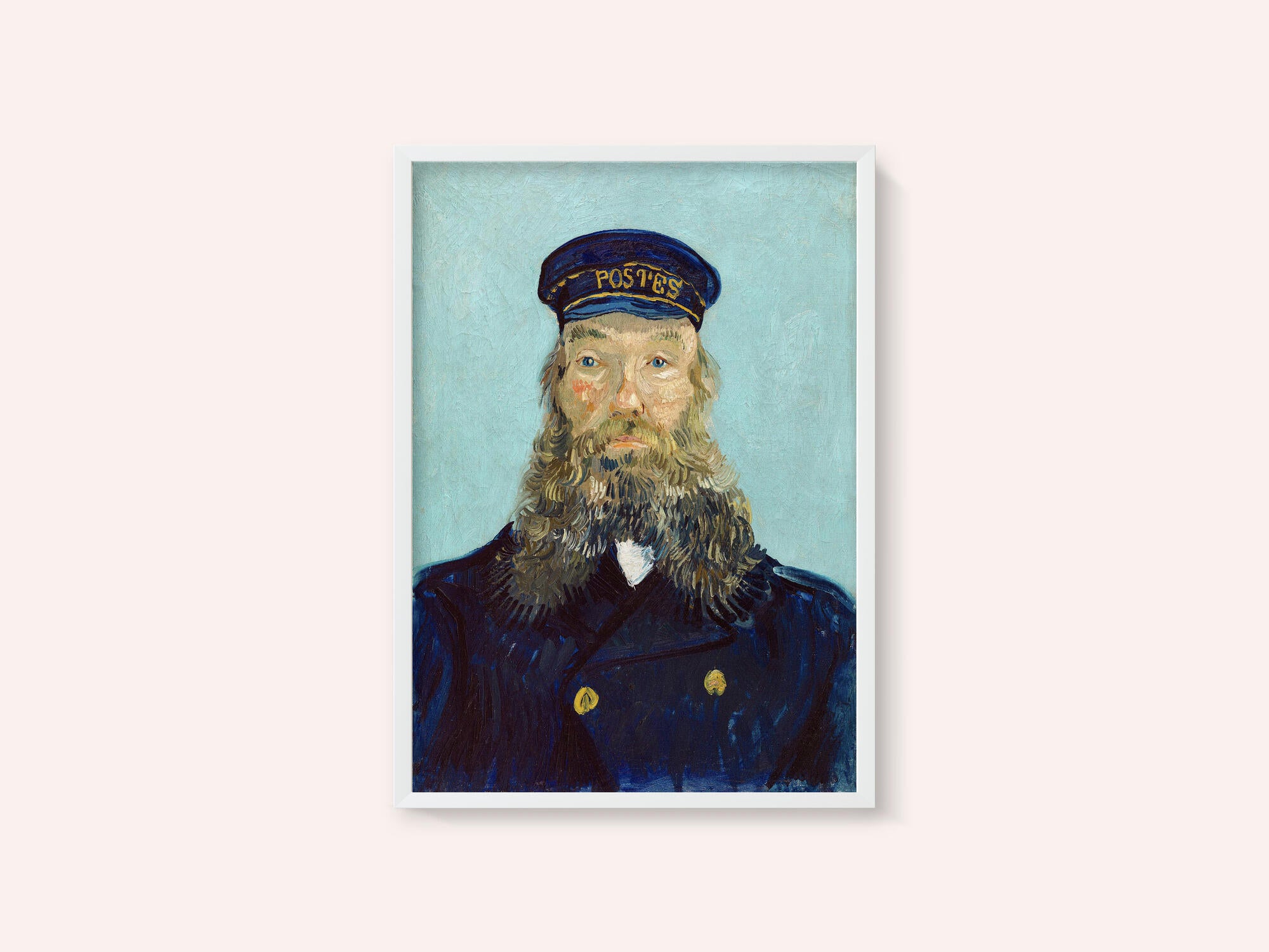 Vincent Van Gogh's Portrait of Postman Roulin (1888)