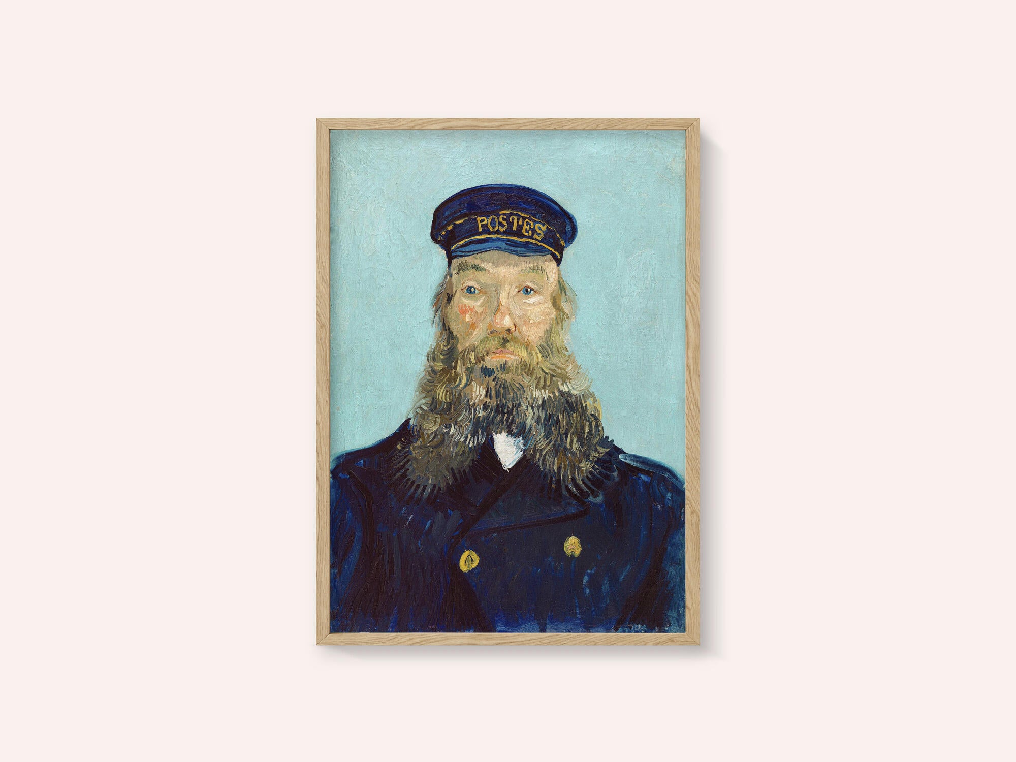 Vincent Van Gogh's Portrait of Postman Roulin (1888)