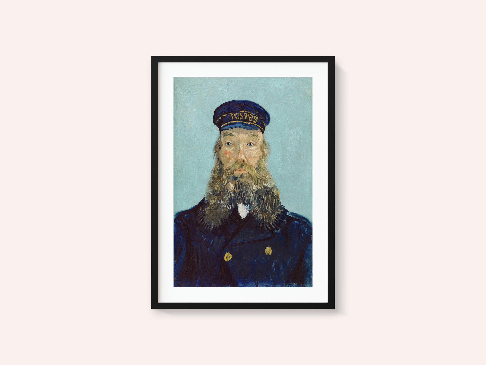 Vincent Van Gogh's Portrait of Postman Roulin (1888)