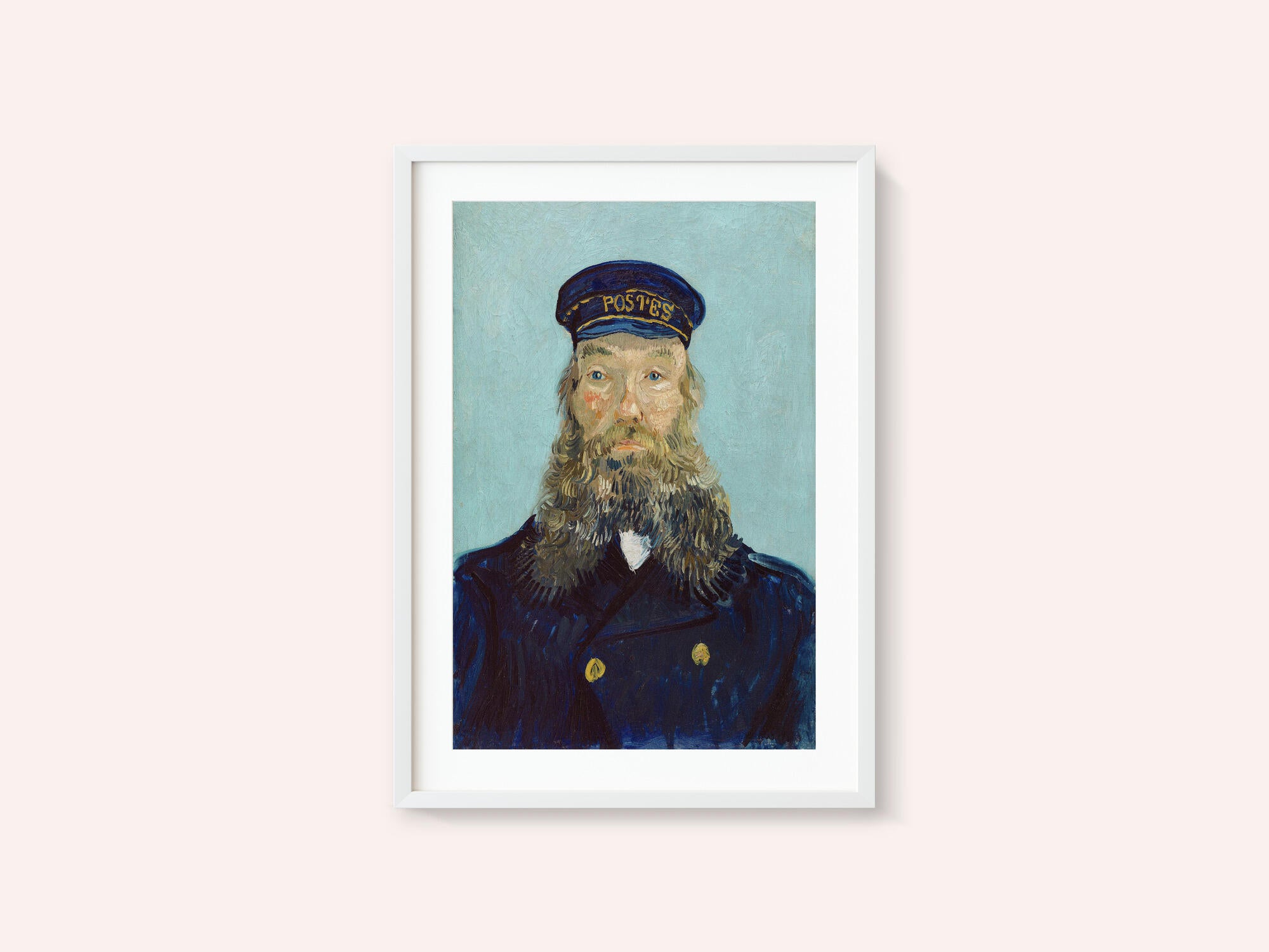 Vincent Van Gogh's Portrait of Postman Roulin (1888)