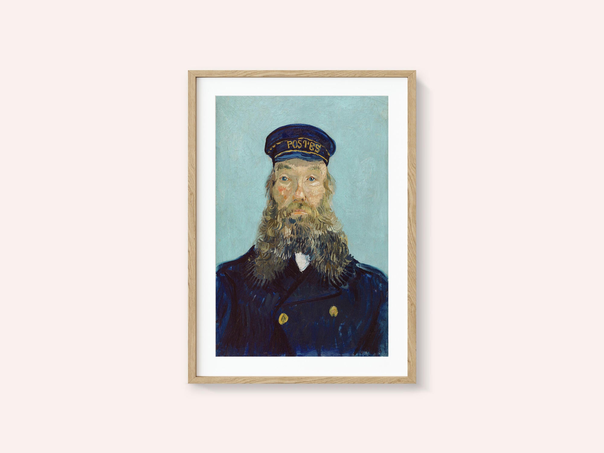 Vincent Van Gogh's Portrait of Postman Roulin (1888)