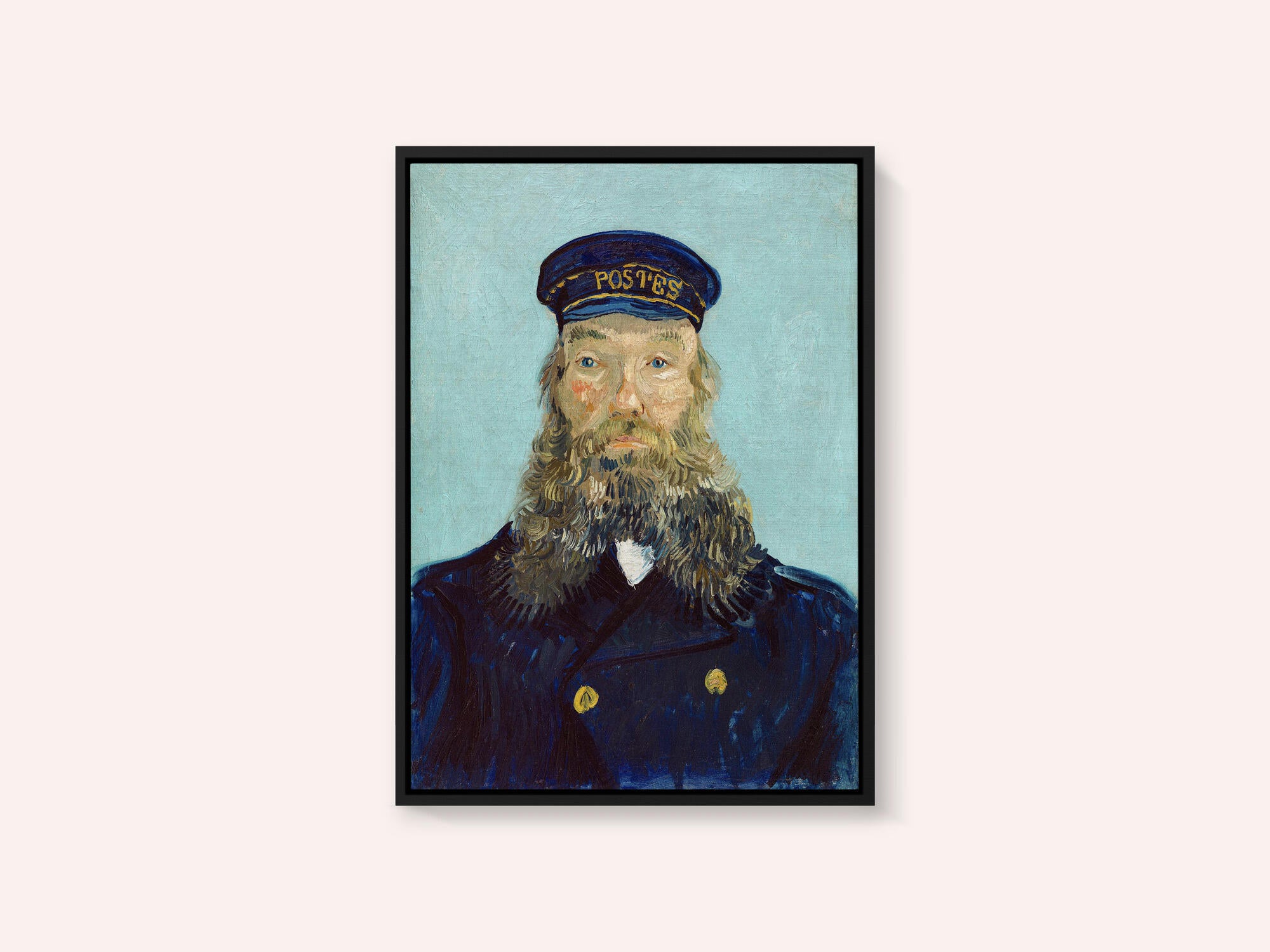 Vincent Van Gogh's Portrait of Postman Roulin (1888)