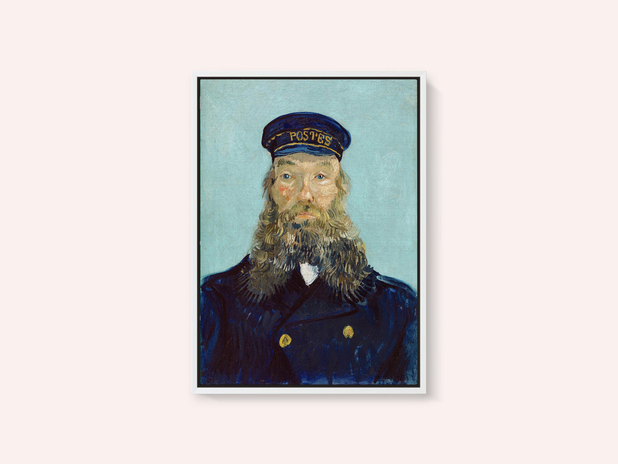 Vincent Van Gogh's Portrait of Postman Roulin (1888)