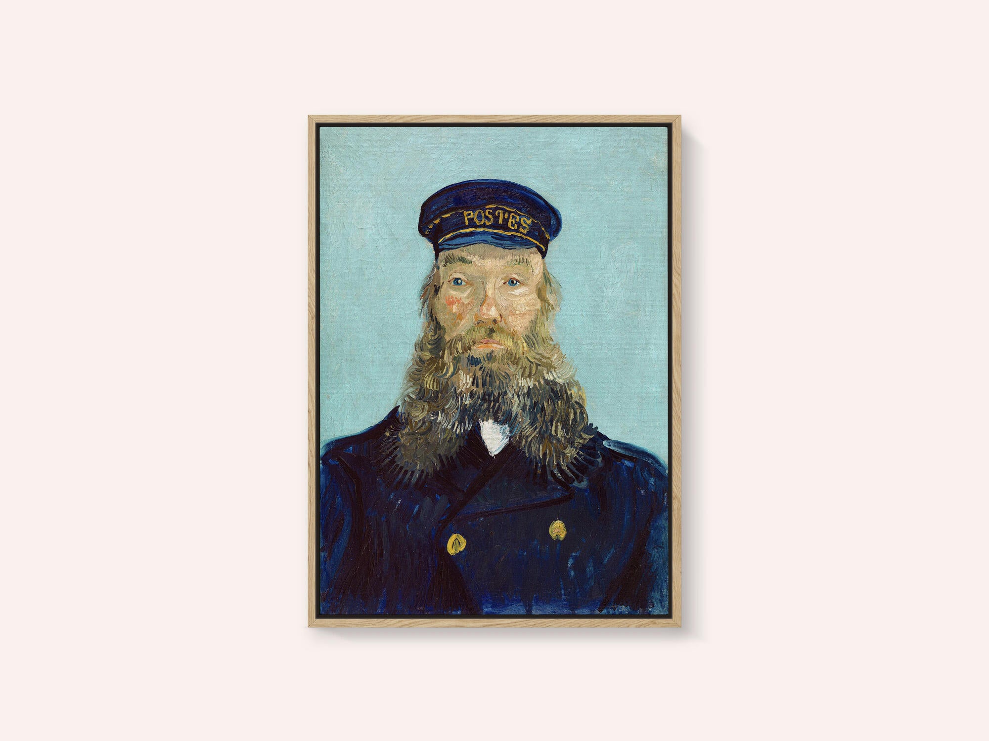 Vincent Van Gogh's Portrait of Postman Roulin (1888)