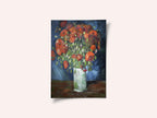 Vincent Van Gogh's Vase With Poppies (1886)