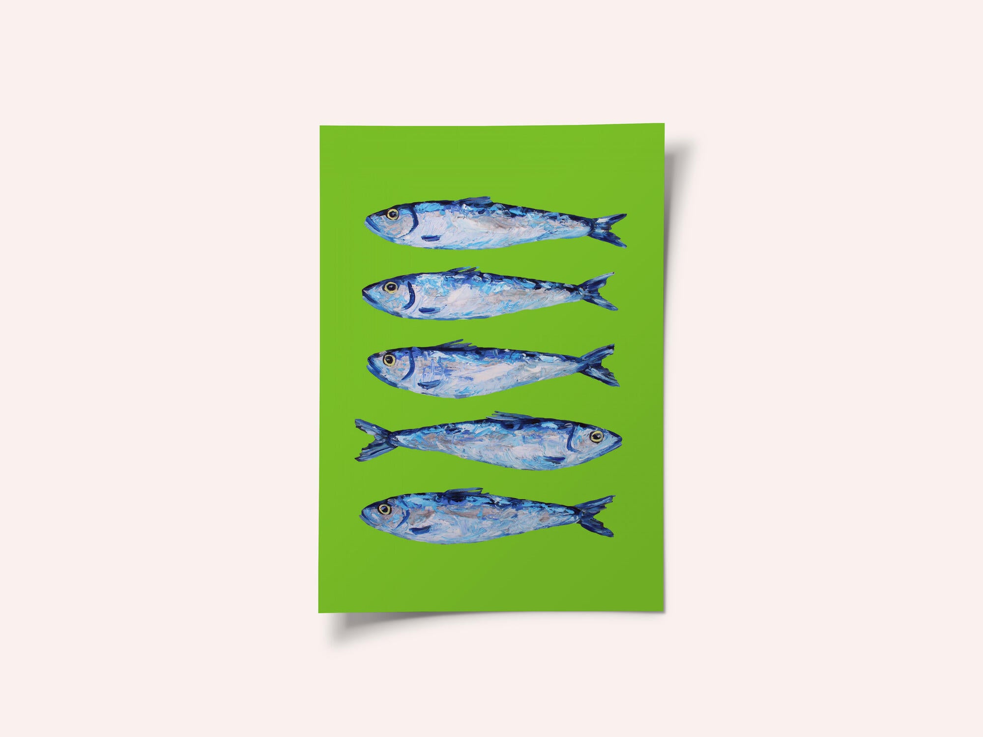 Sardines Lime Green
