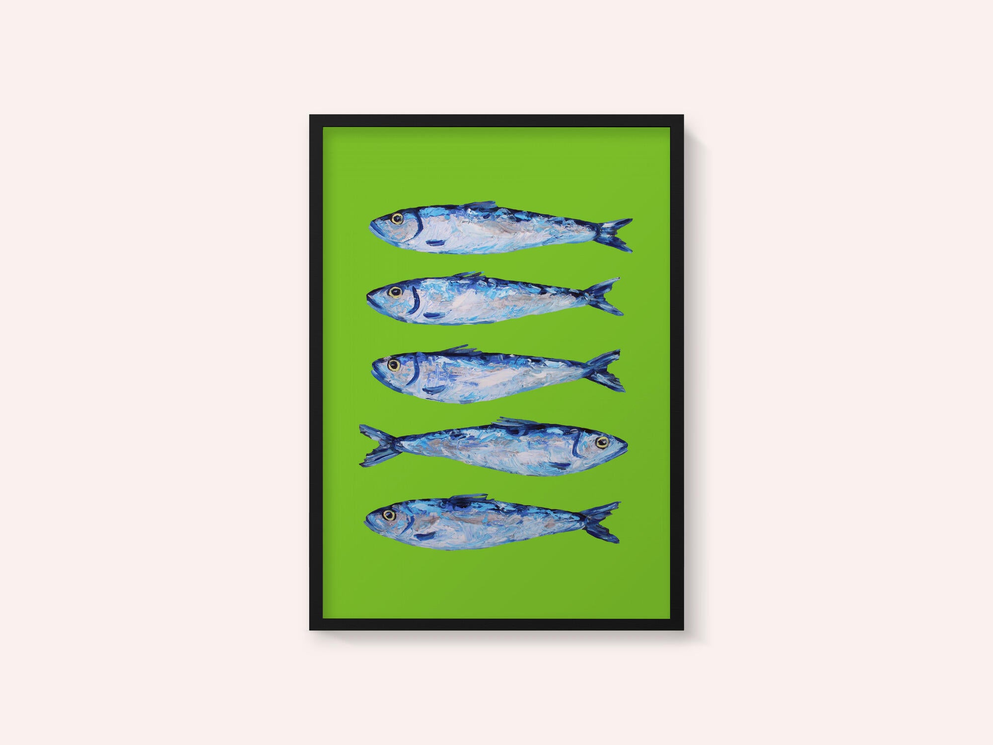 Sardines Lime Green
