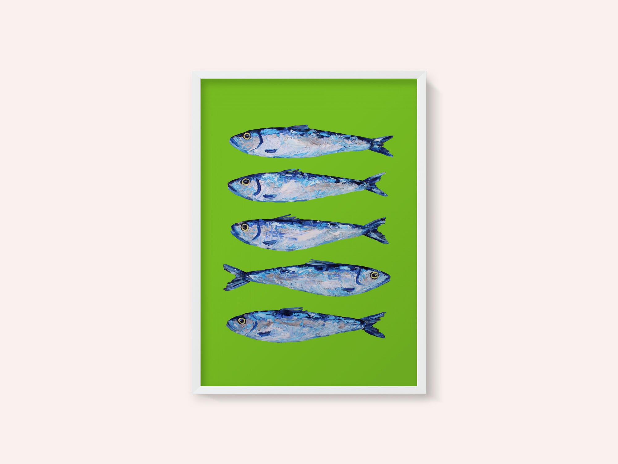 Sardines Lime Green
