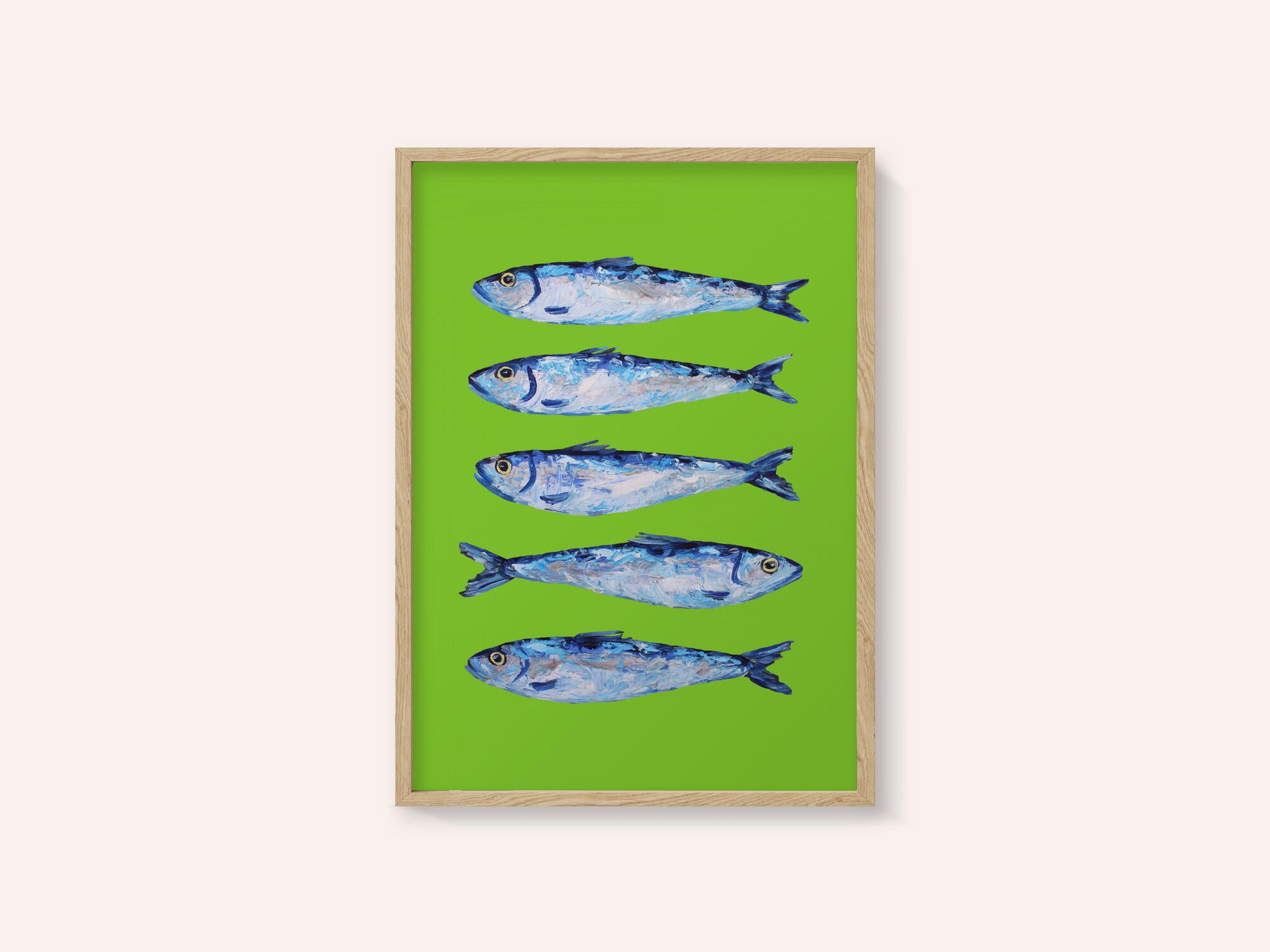 Sardines Lime Green