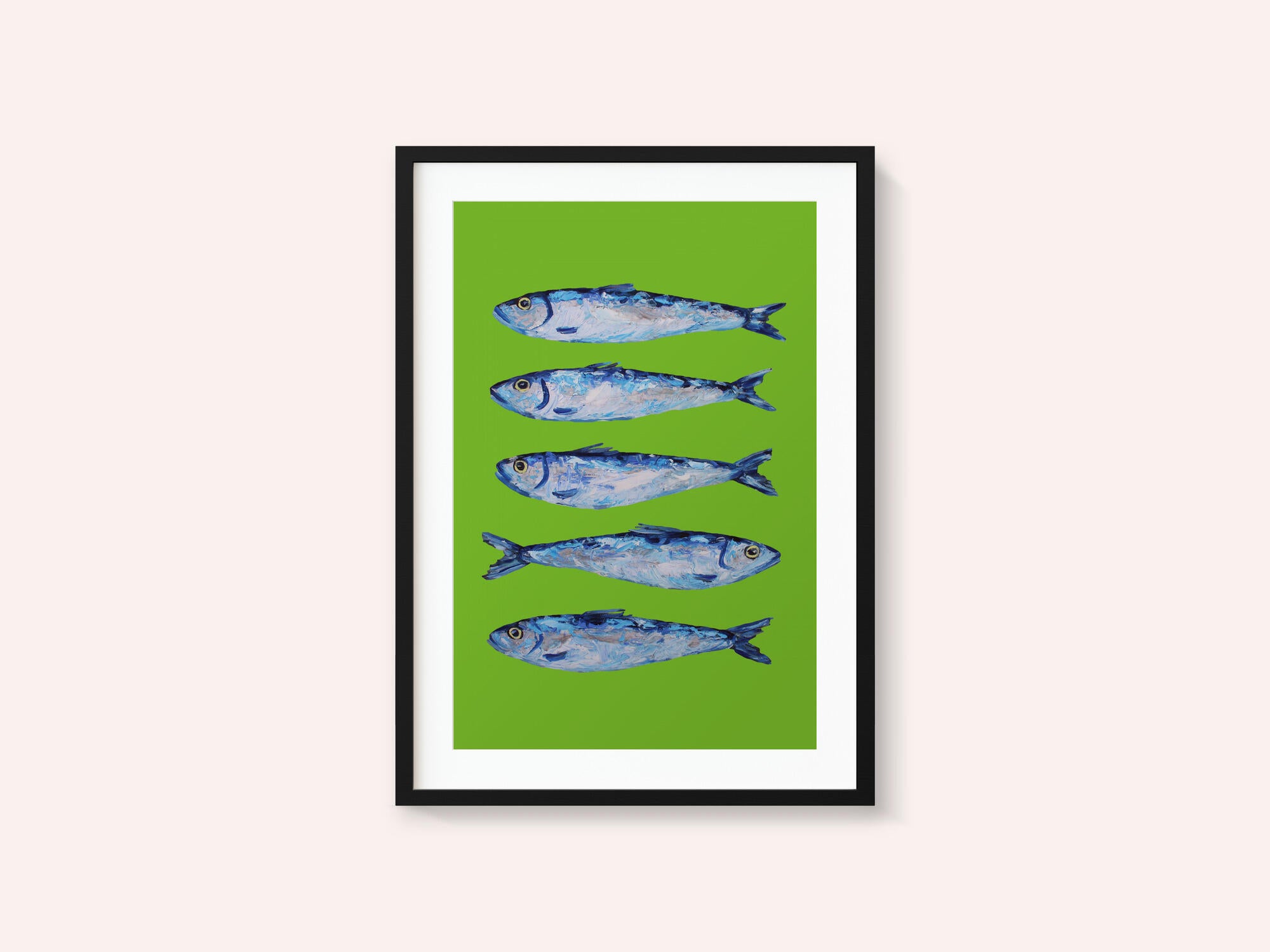 Sardines Lime Green