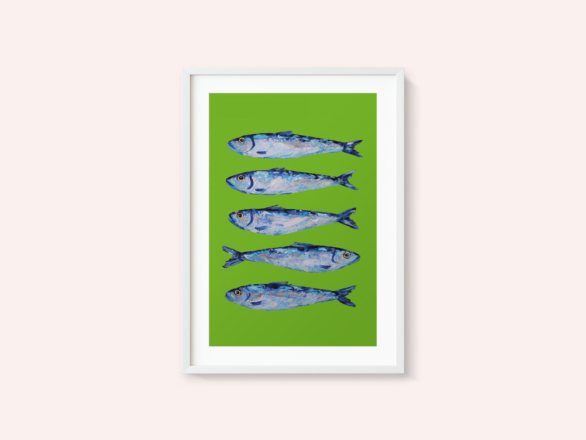 Sardines Lime Green