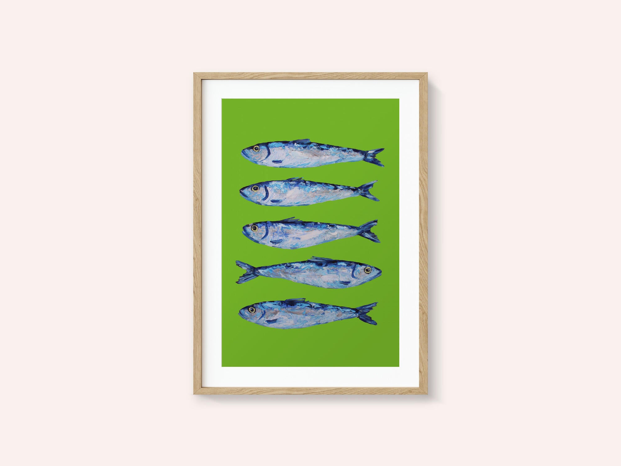 Sardines Lime Green