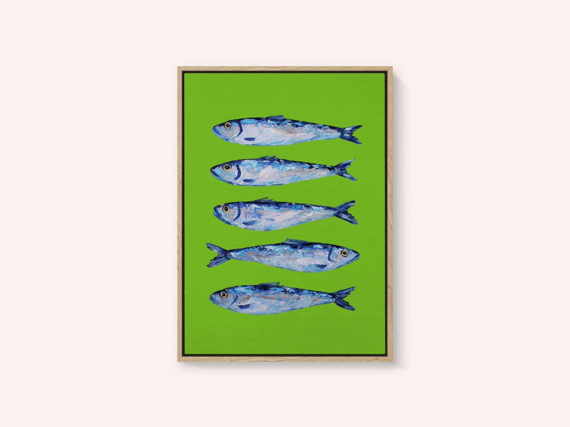 Sardines Lime Green