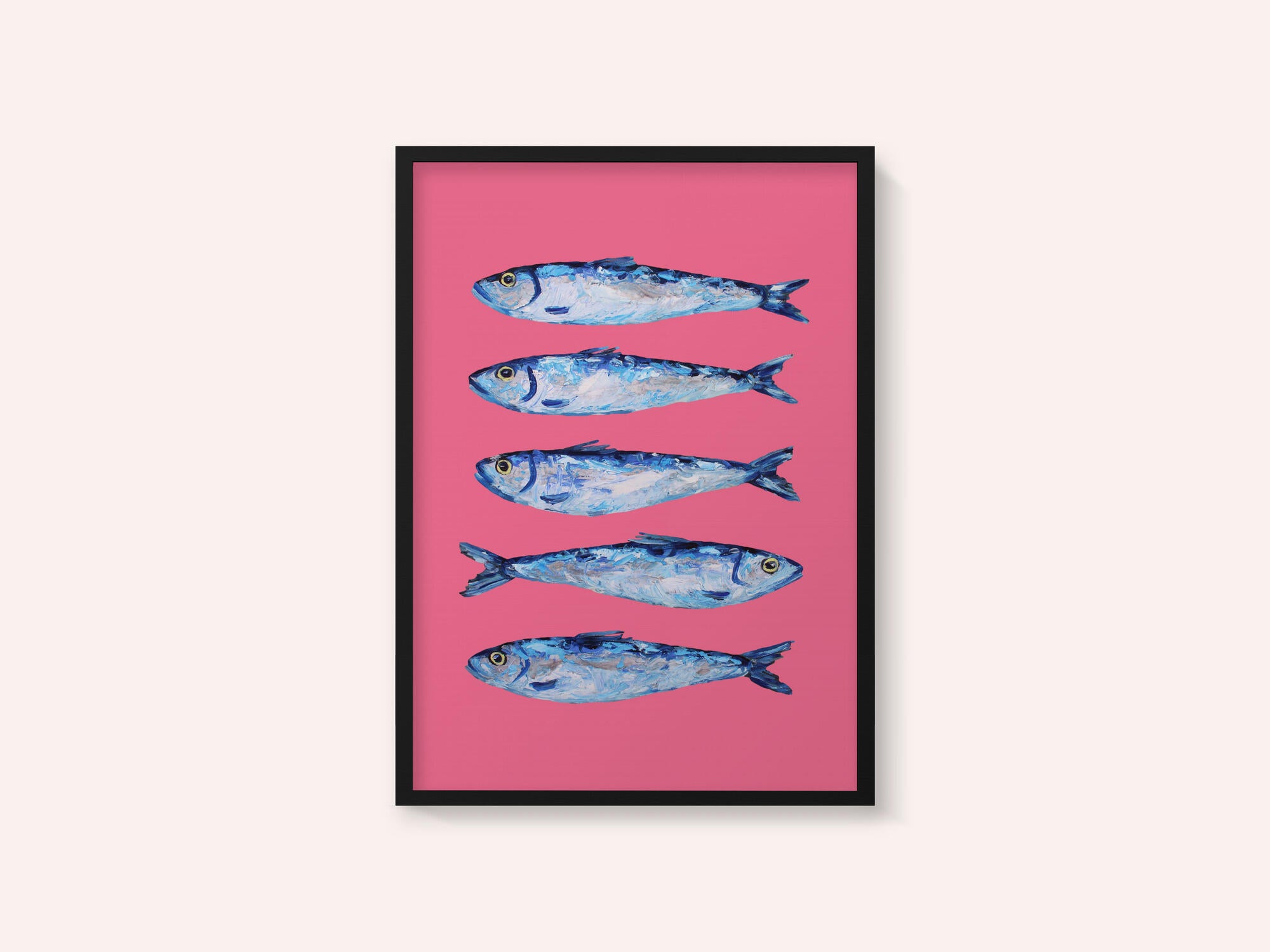 Sardines on Pink