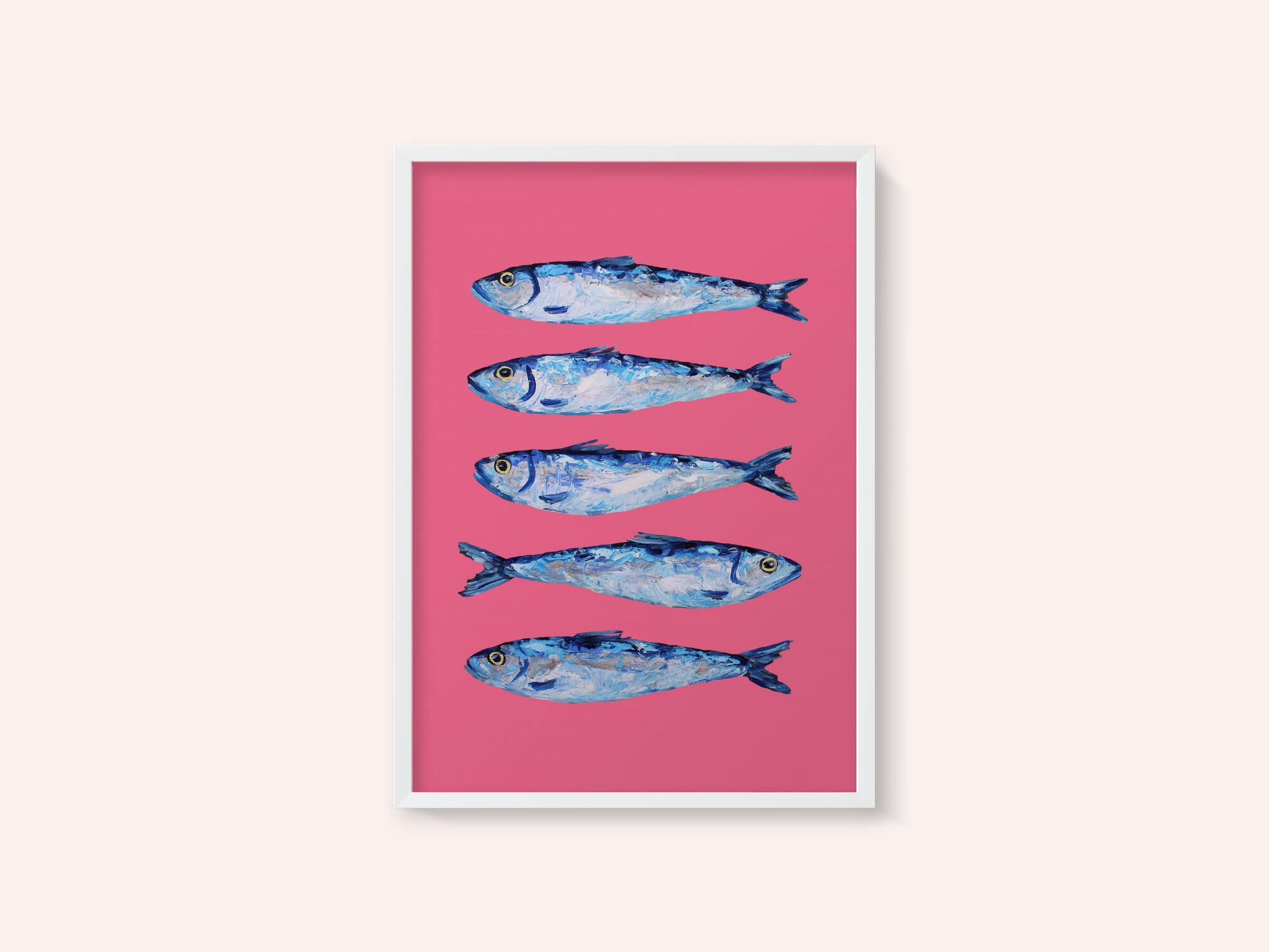 Sardines on Pink
