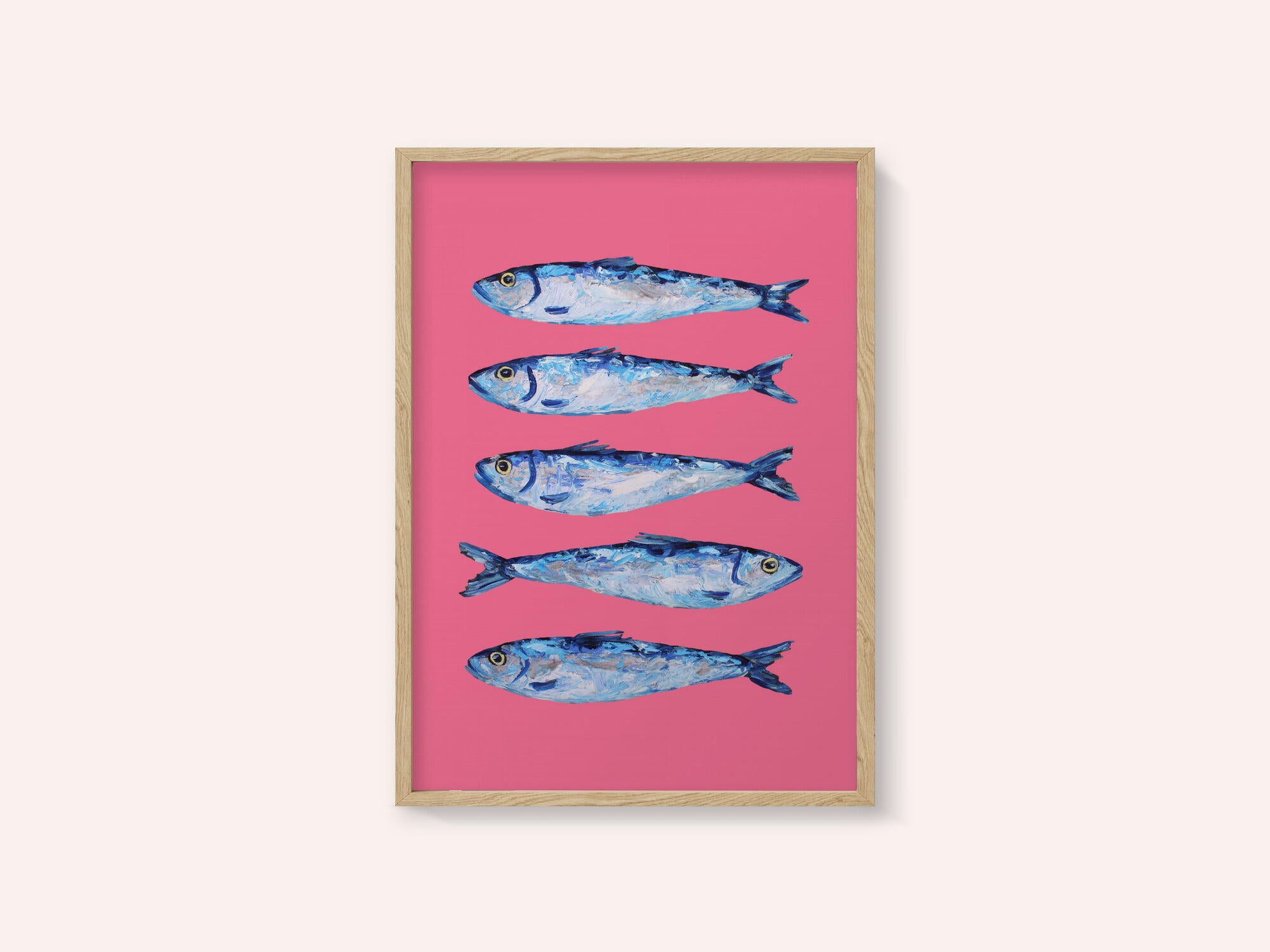 Sardines on Pink
