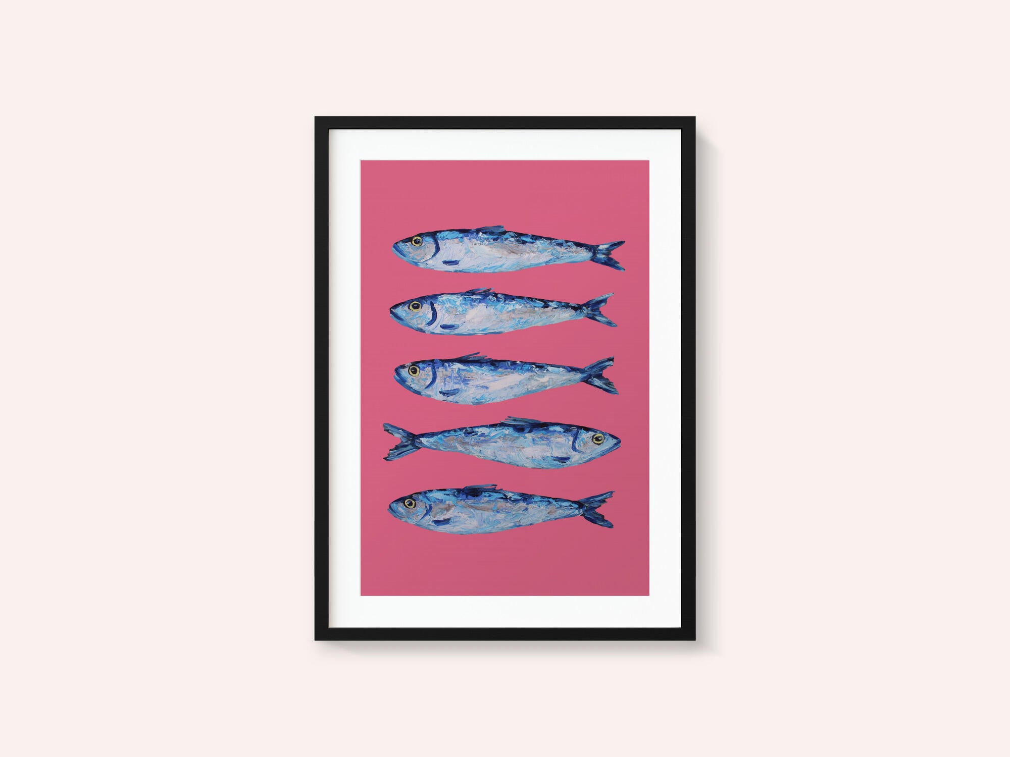 Sardines on Pink