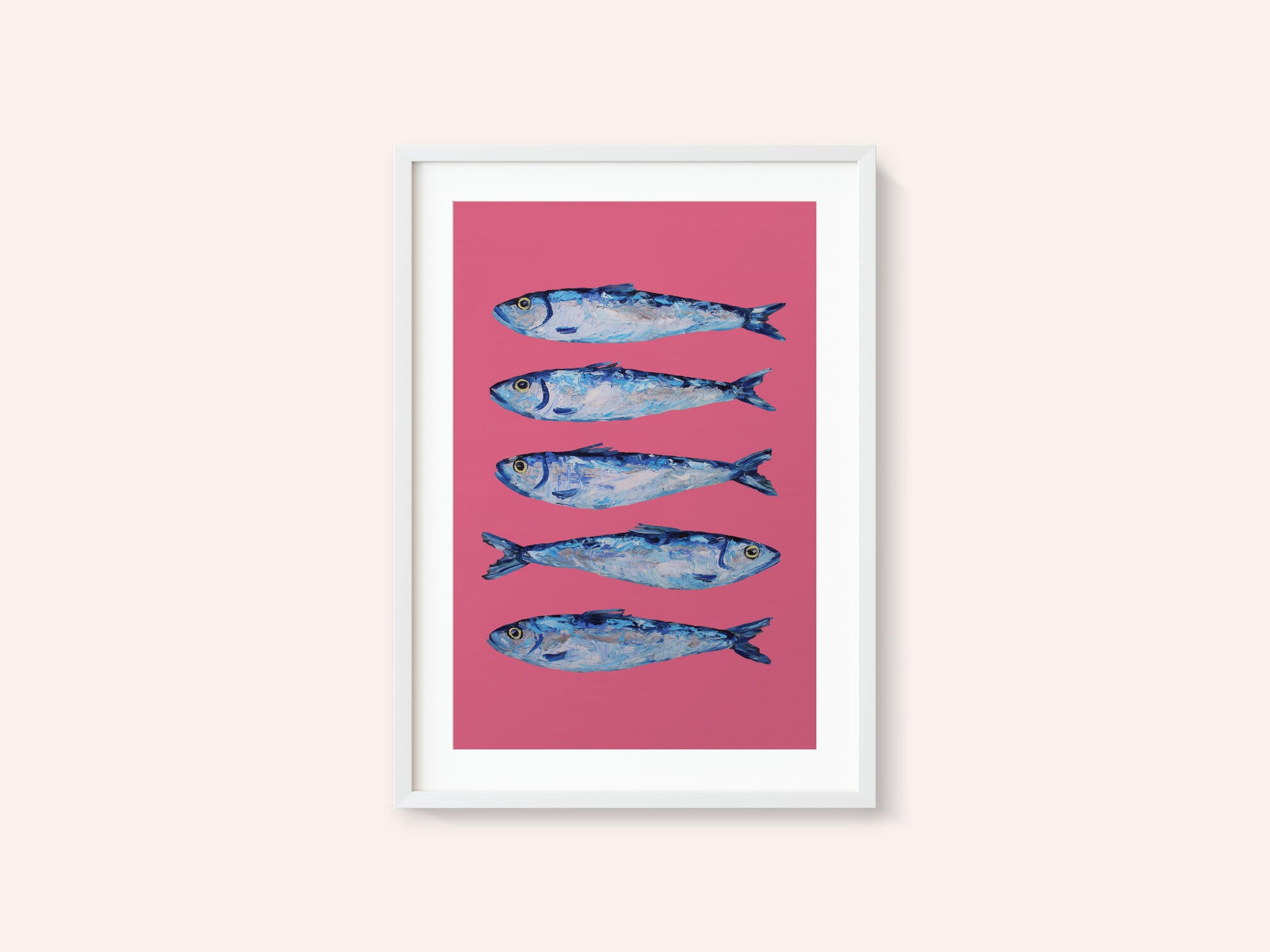 Sardines on Pink