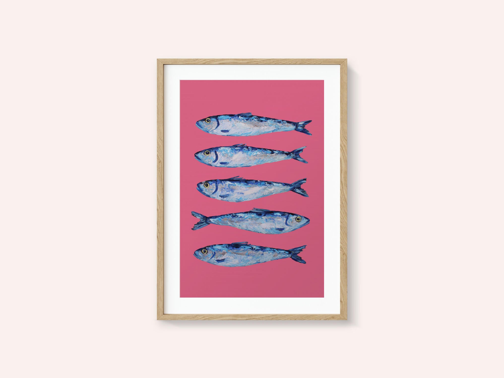 Sardines on Pink