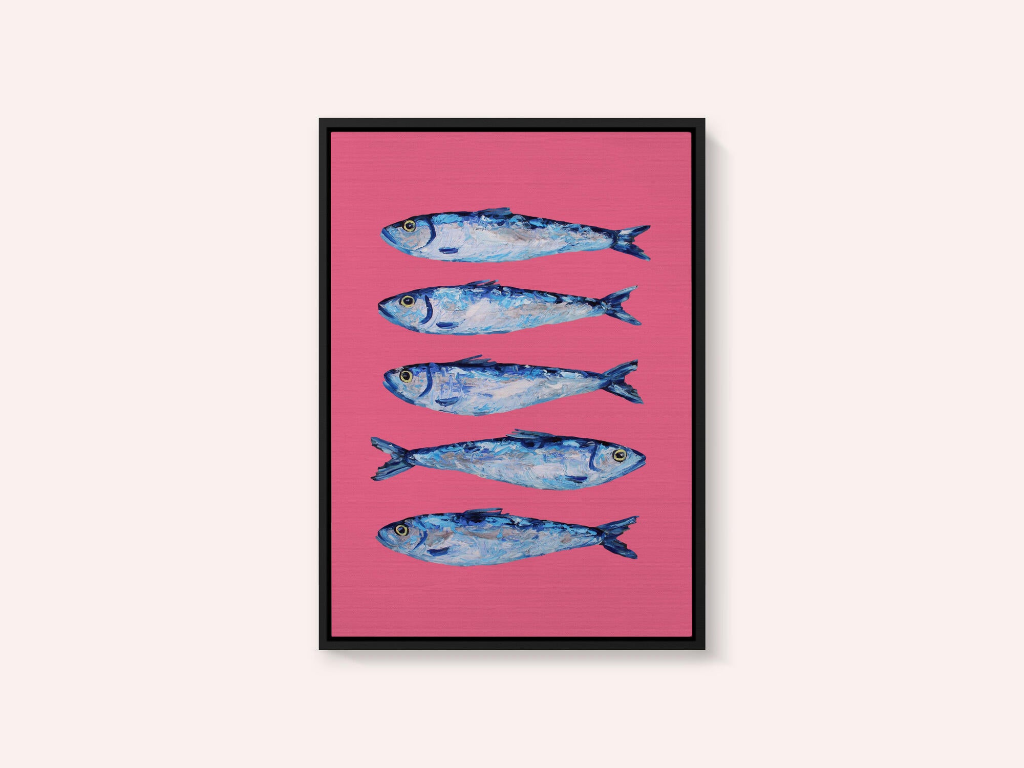 Sardines on Pink