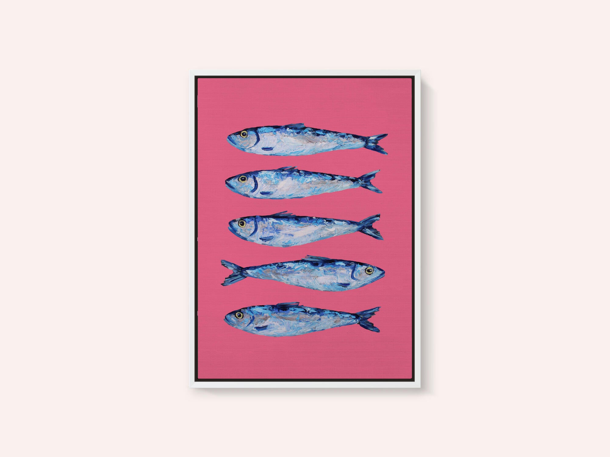 Sardines on Pink
