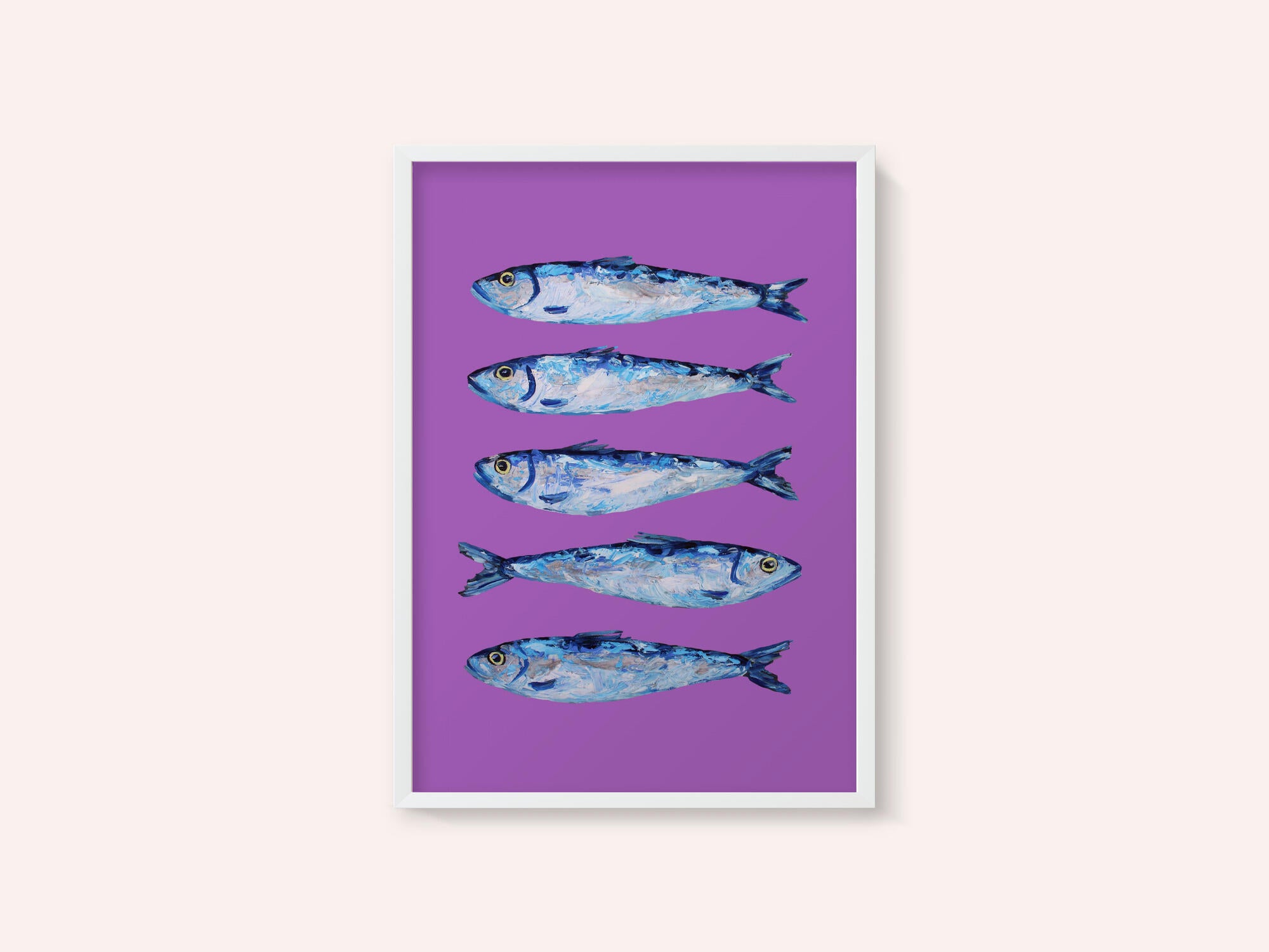Sardines on Purple