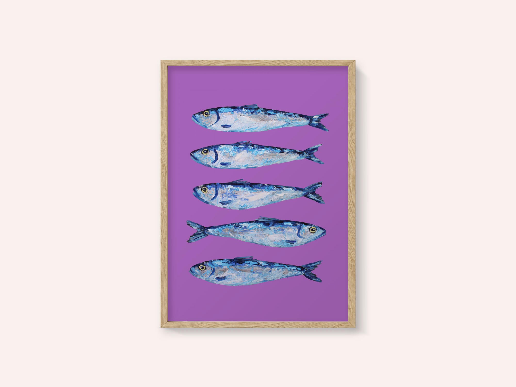 Sardines on Purple