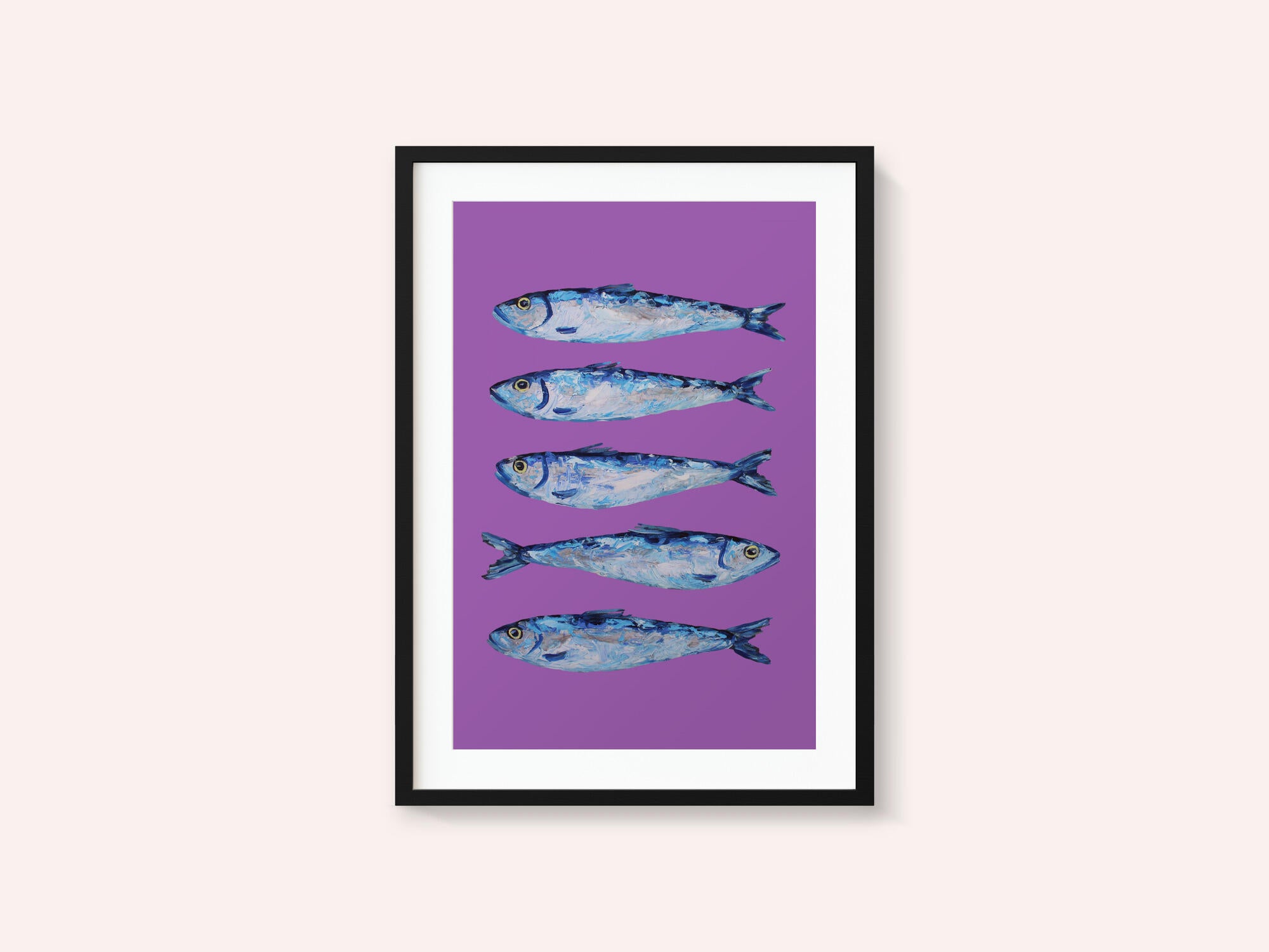 Sardines on Purple