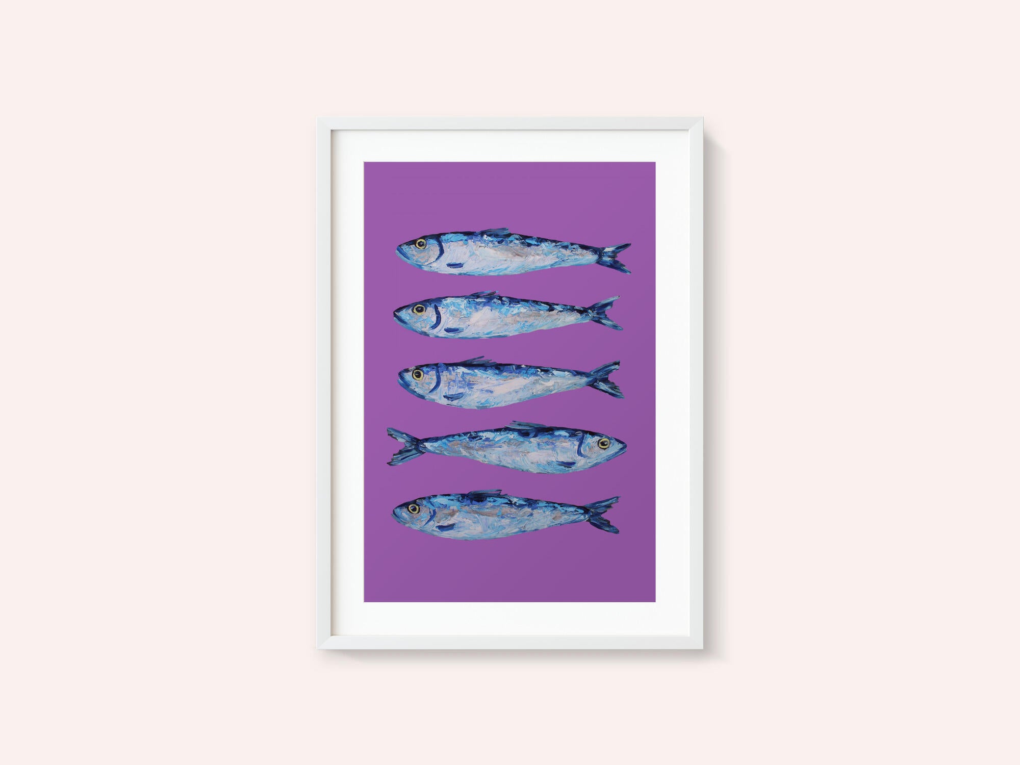 Sardines on Purple