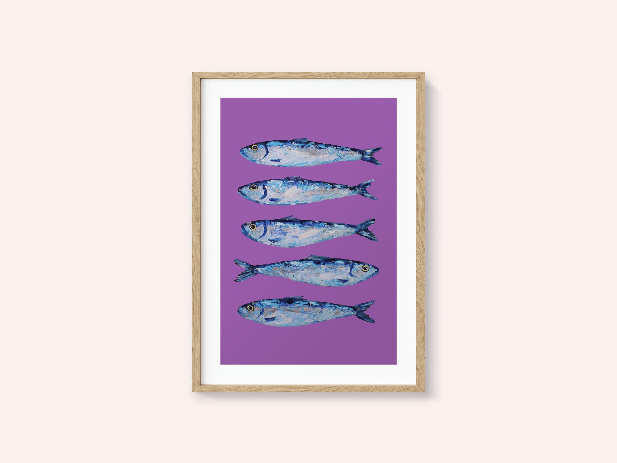 Sardines on Purple