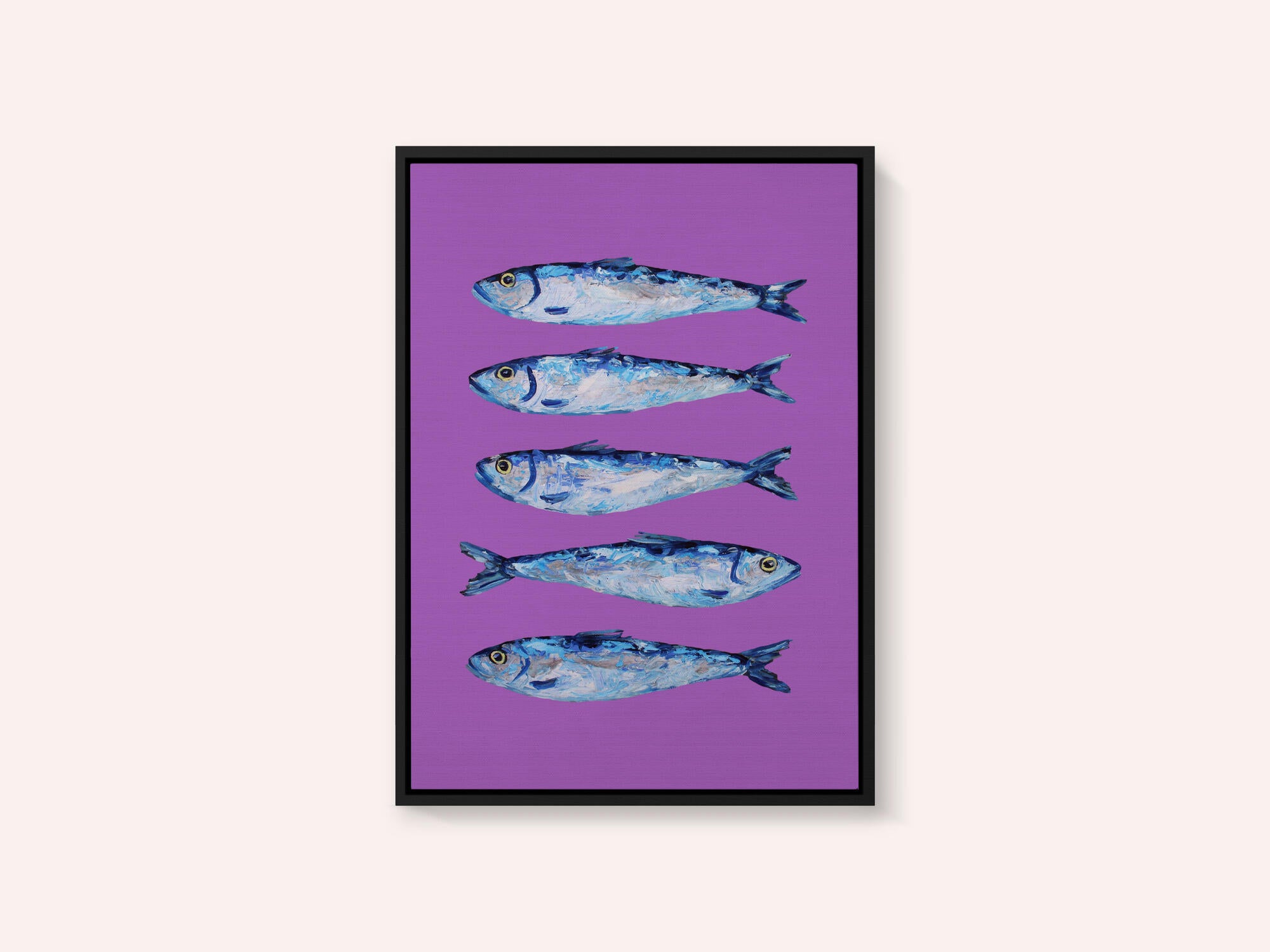 Sardines on Purple