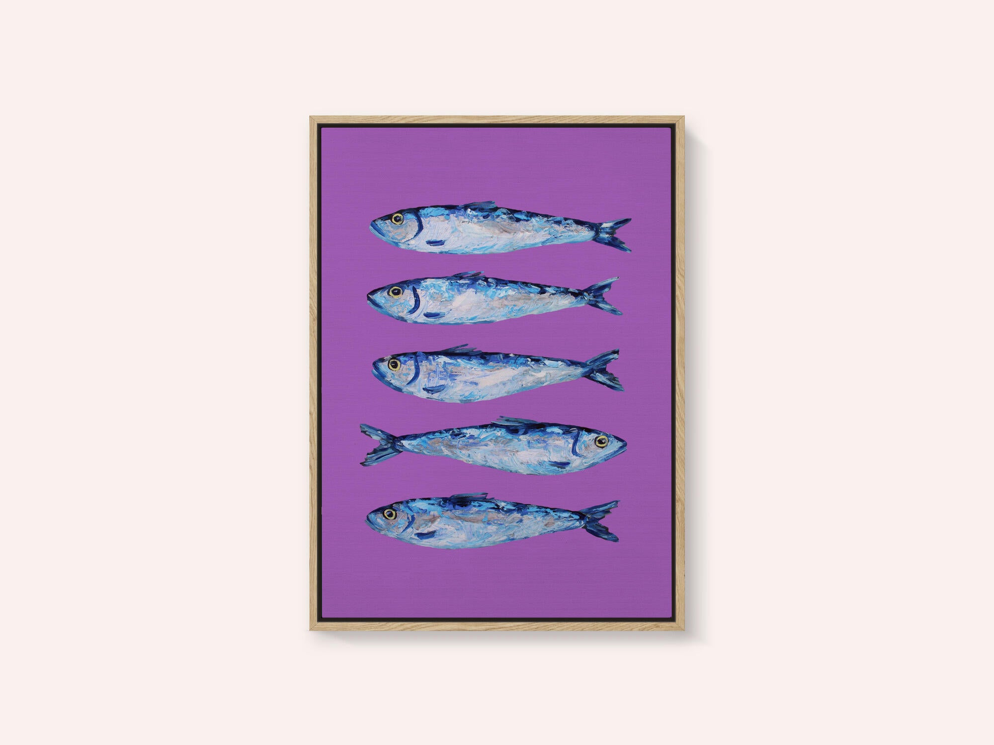 Sardines on Purple