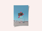 Roy's Motel Cafe Retro Sign
