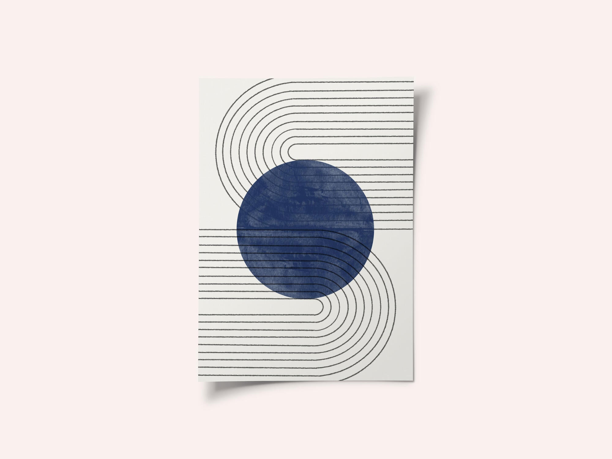 Blue Eclipse Lines