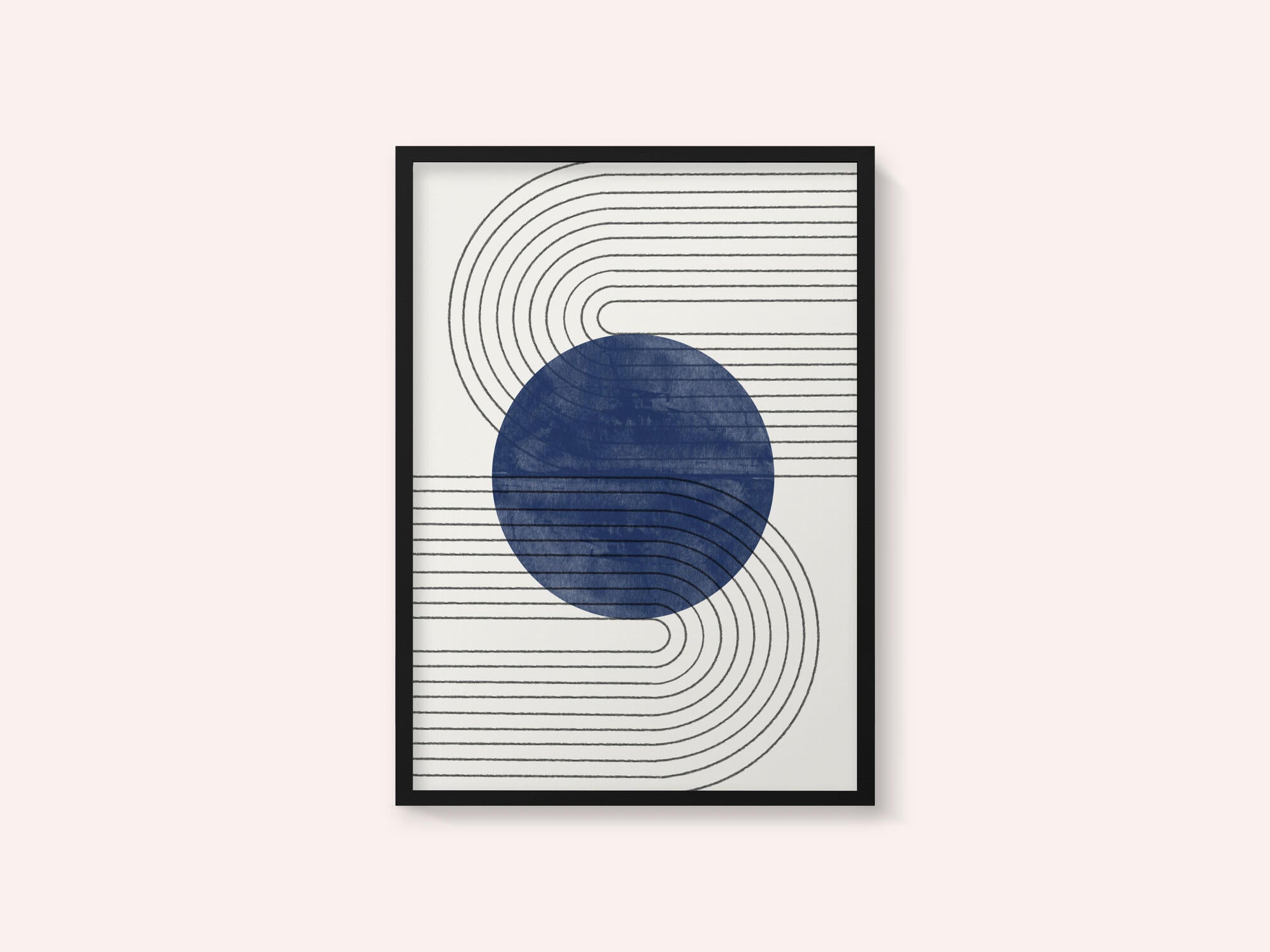 Blue Eclipse Lines