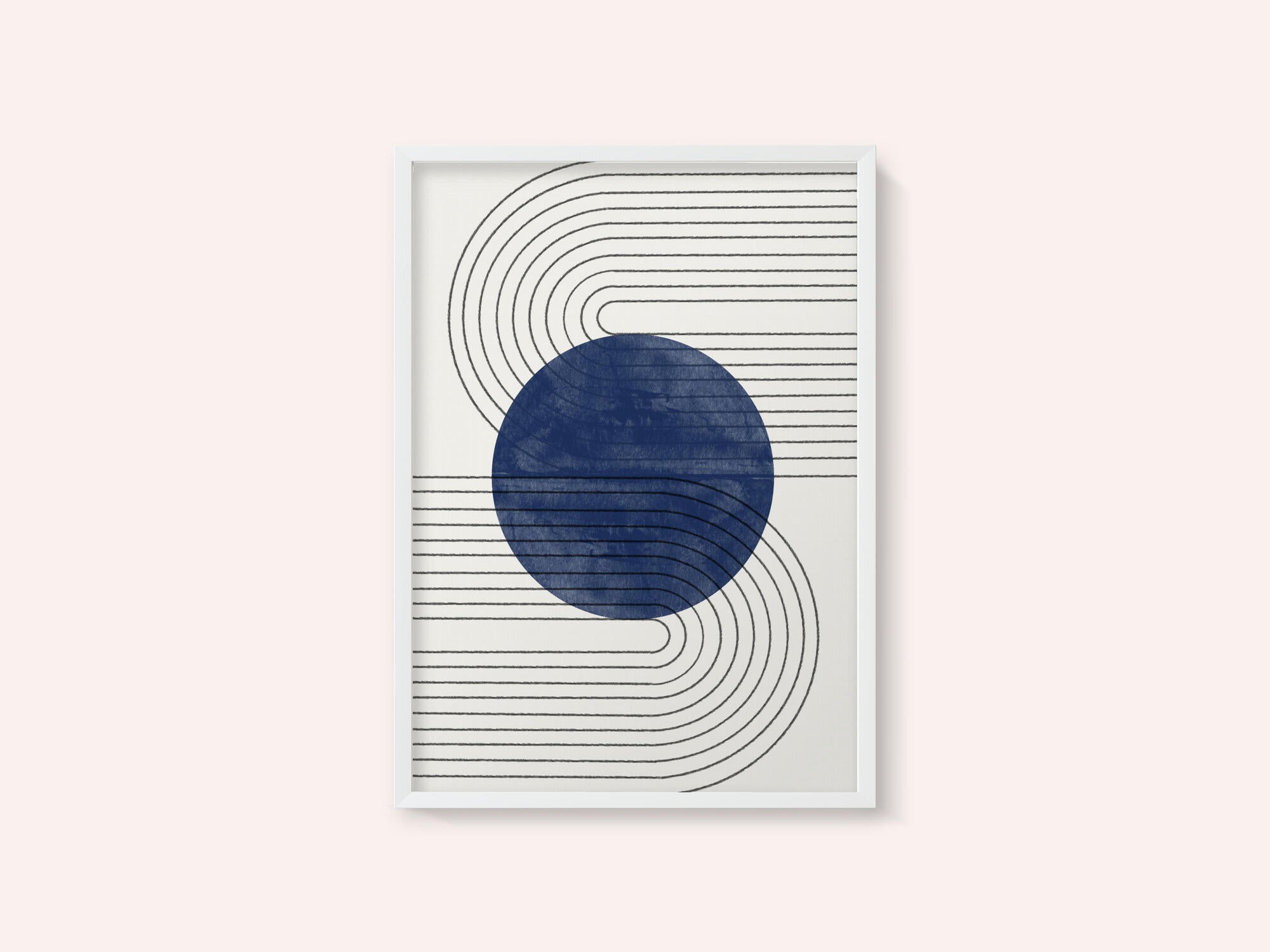 Blue Eclipse Lines