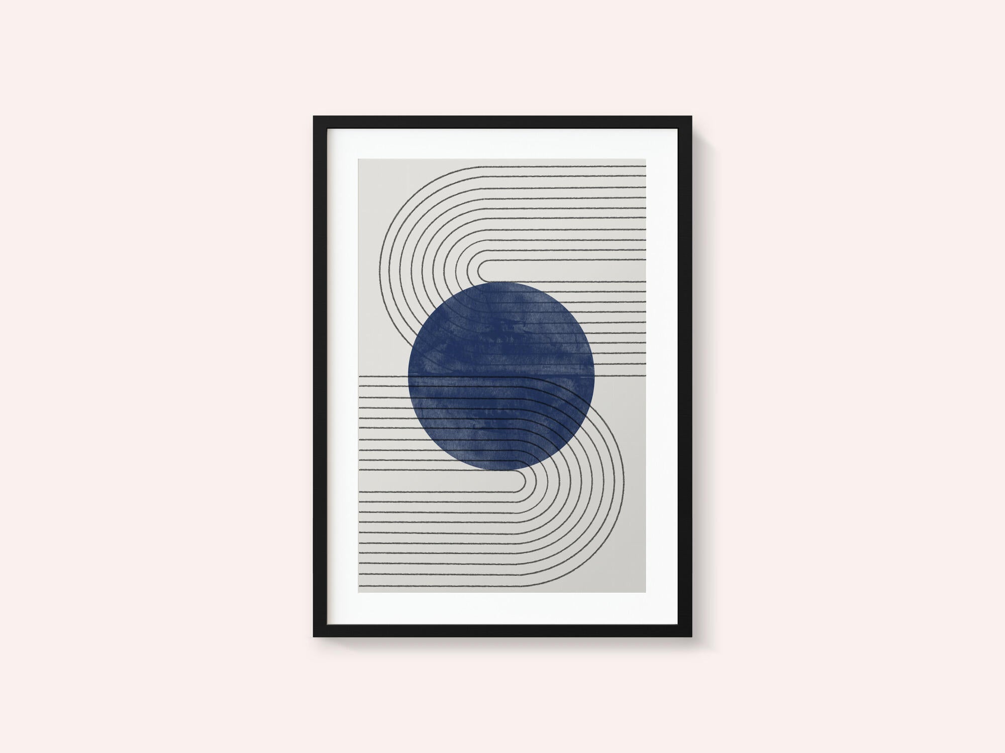 Blue Eclipse Lines