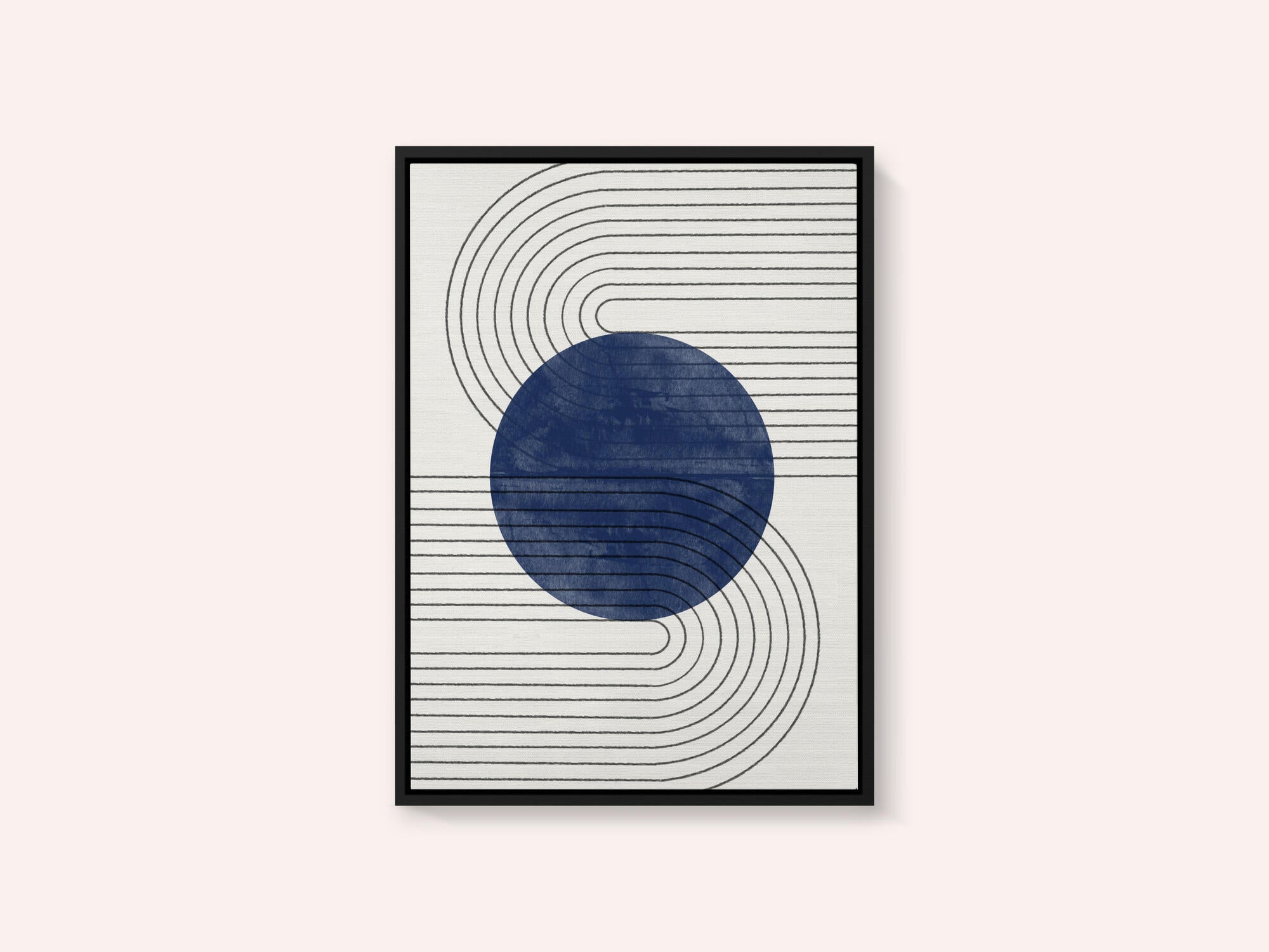 Blue Eclipse Lines