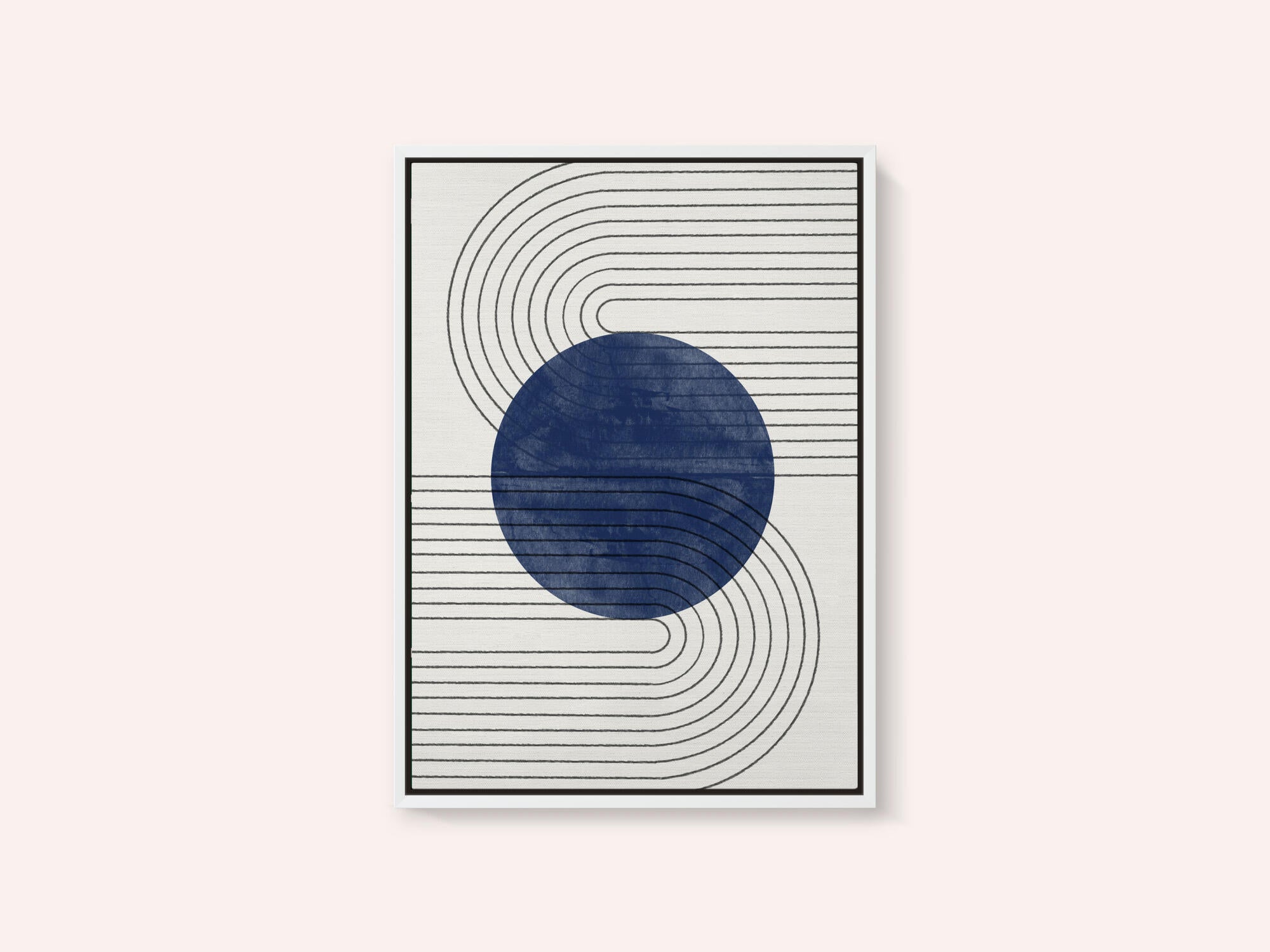 Blue Eclipse Lines