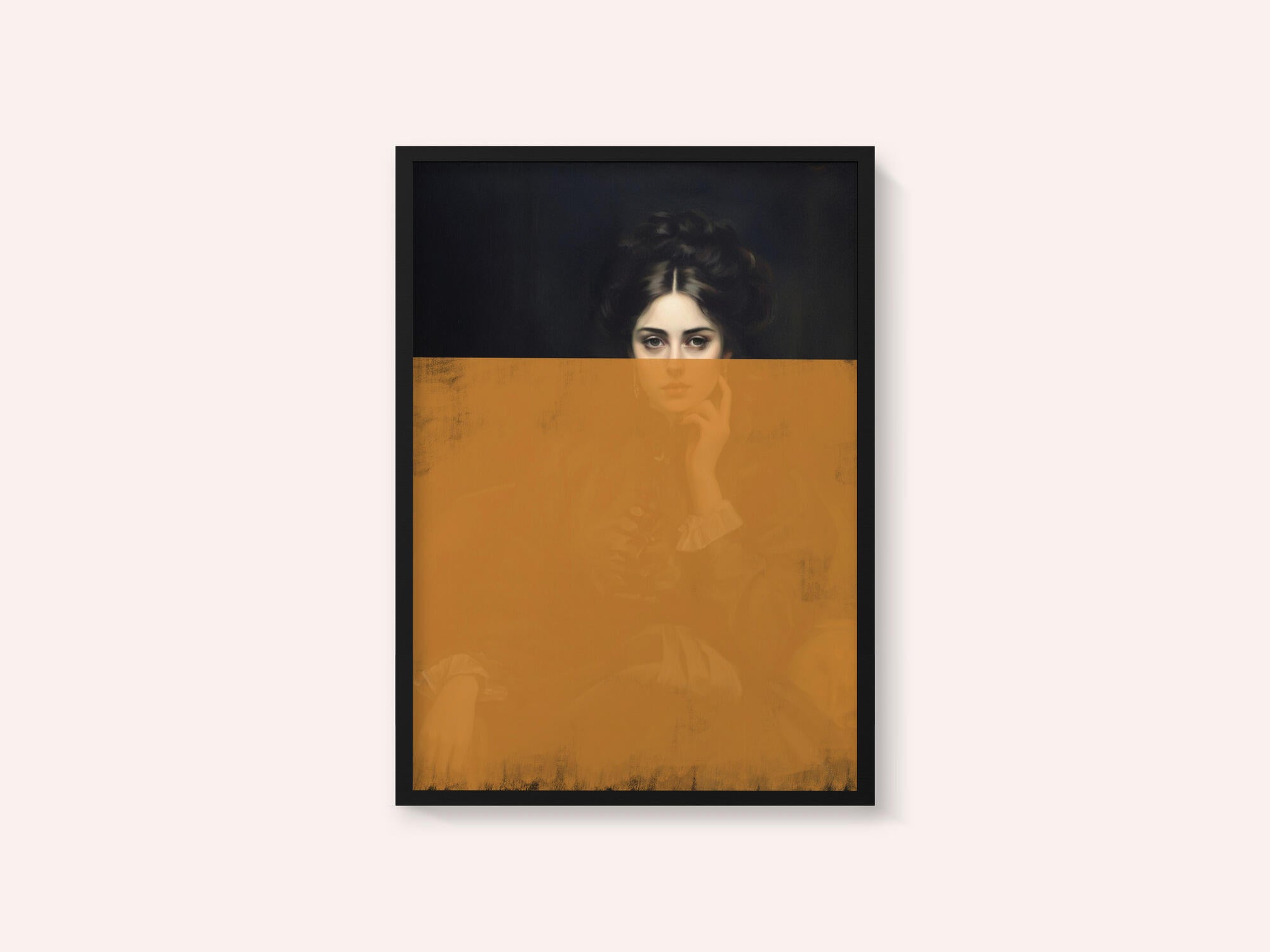 Altered Portrait of Woman